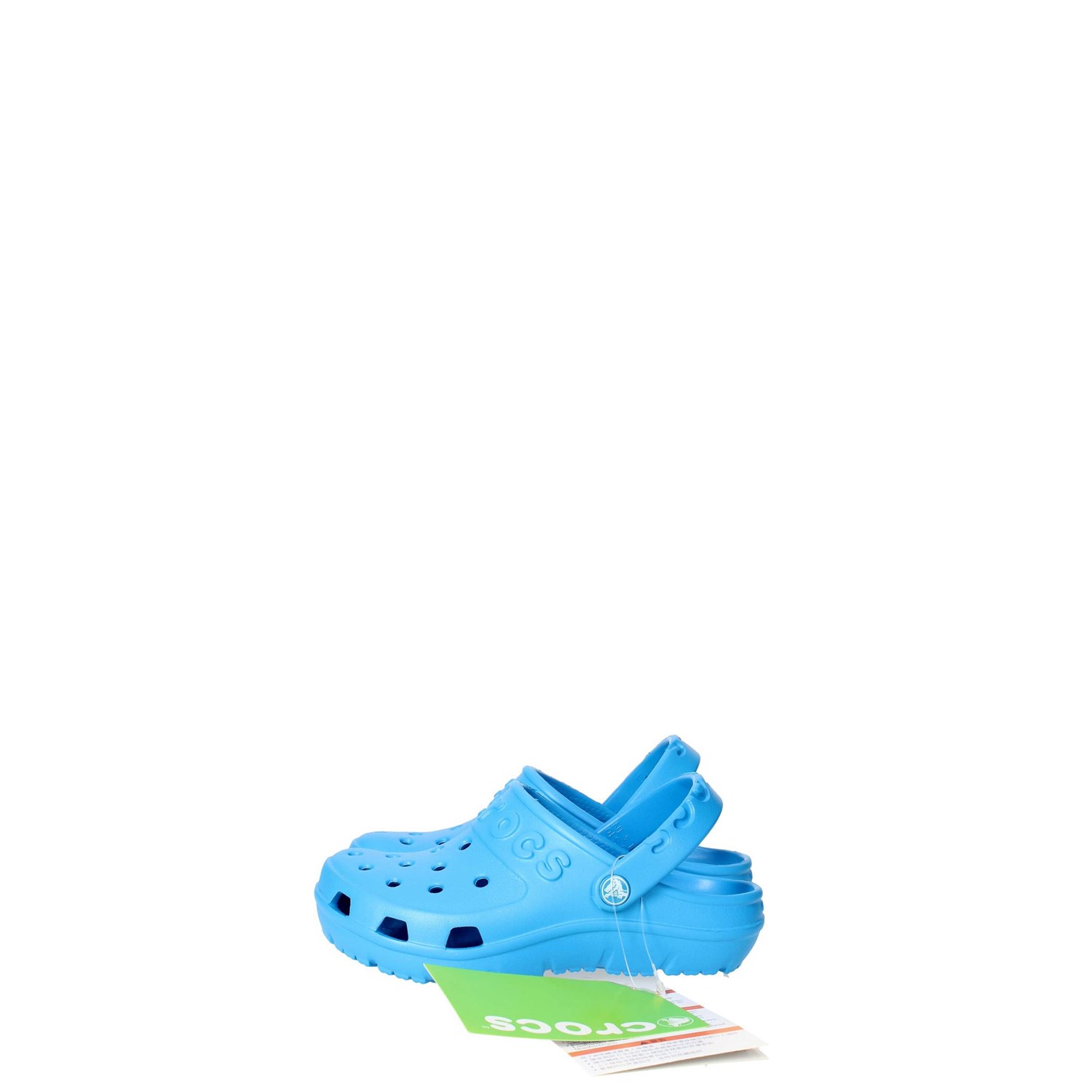 pale blue crocs