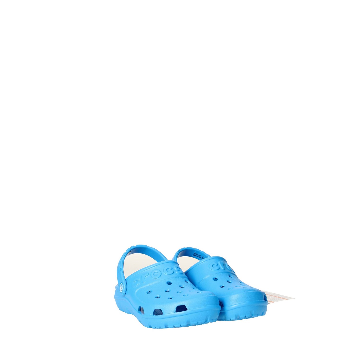 pale blue crocs