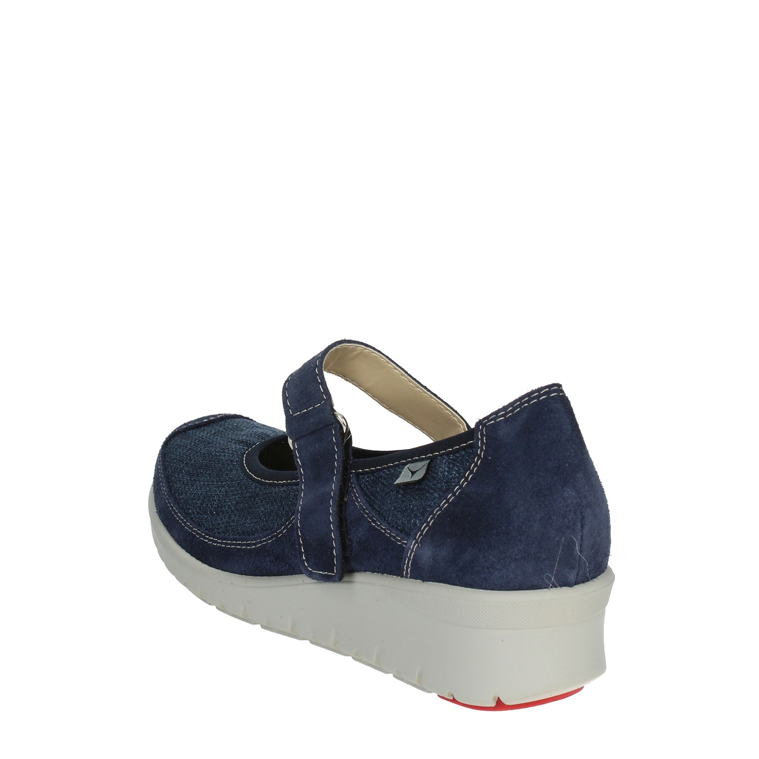 Cinzia Soft Donna IE9814J 001 BLU Ballerine Primavera//Estate Camoscio//tessuto