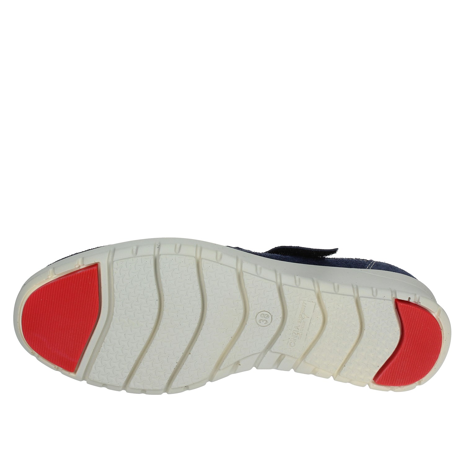 Cinzia Soft Donna IE9814J 001 BLU Ballerine Primavera//Estate Camoscio//tessuto