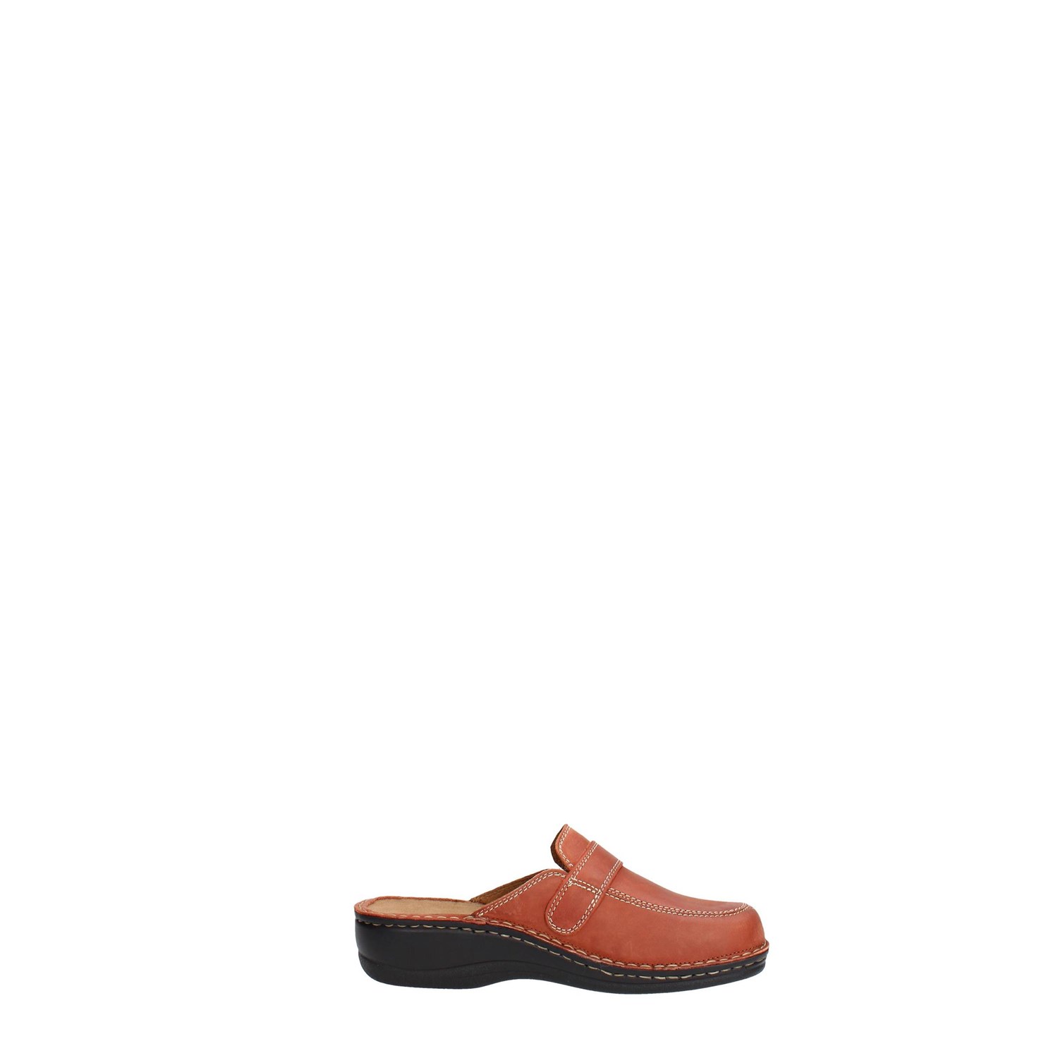 Sanagens Clogs Brown leather Sanagens Shoes Clogs Brown leather 2064 S 005