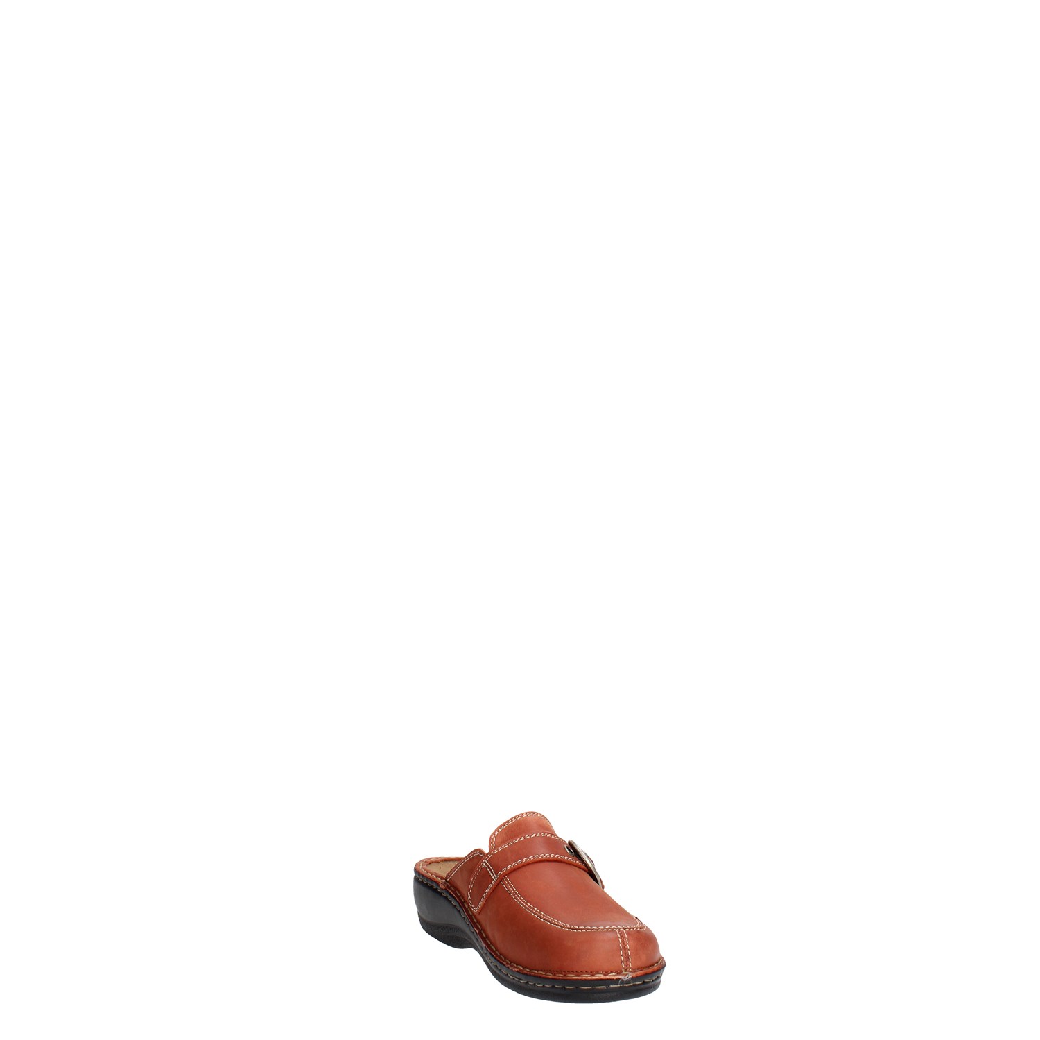 Sanagens Clogs Brown leather Sanagens Shoes Clogs Brown leather 2064 S 005