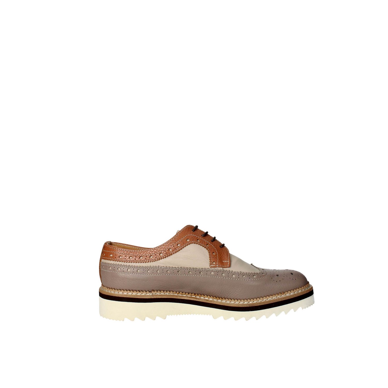 Marechiaro Brogue Brown Taupe Marechiaro Shoes Brogue Brown Taupe AA100