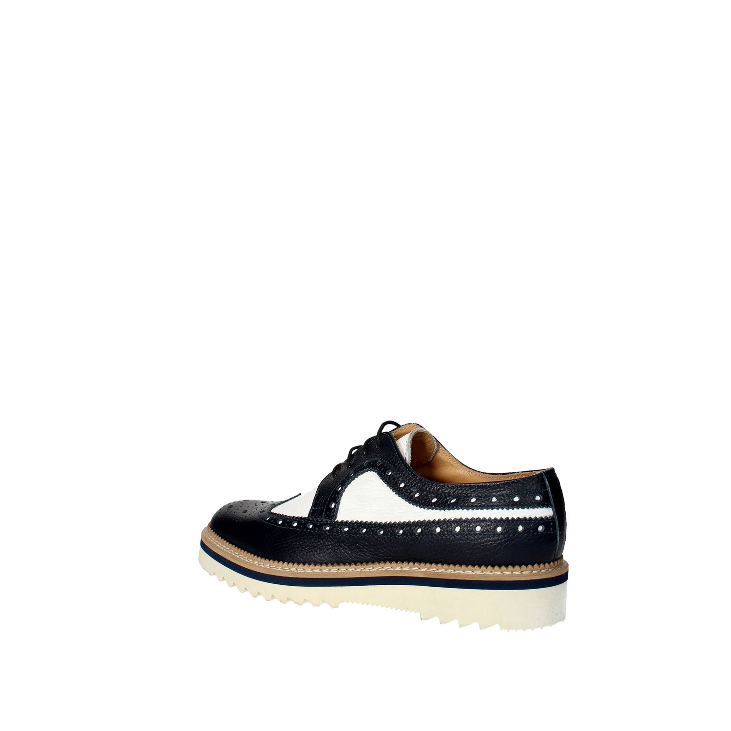 Marechiaro Brogue White/Blue Marechiaro Shoes Brogue White/Blue AA1000