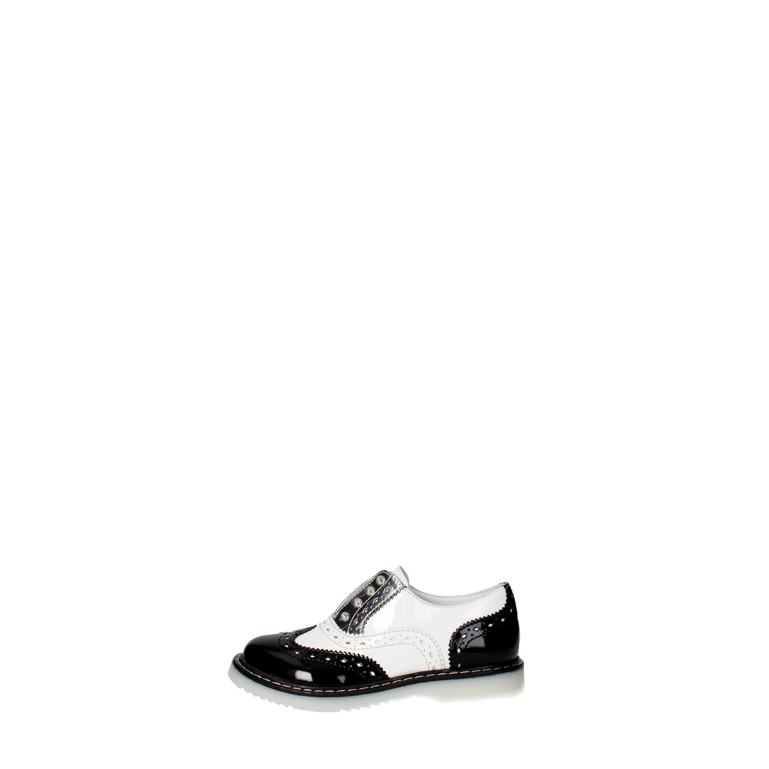 Cult Brogue Black/White Cult Shoes Brogue Black/White CLJ101541