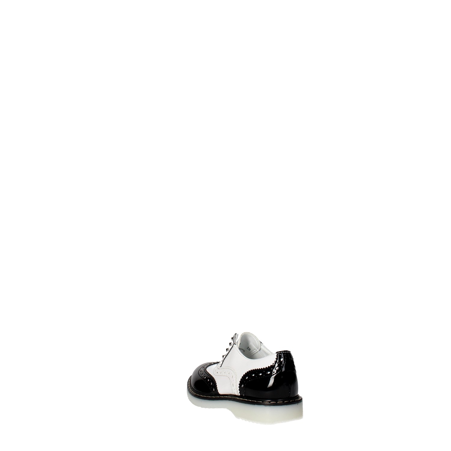 Cult Brogue Black/White Cult Shoes Brogue Black/White CLJ101541