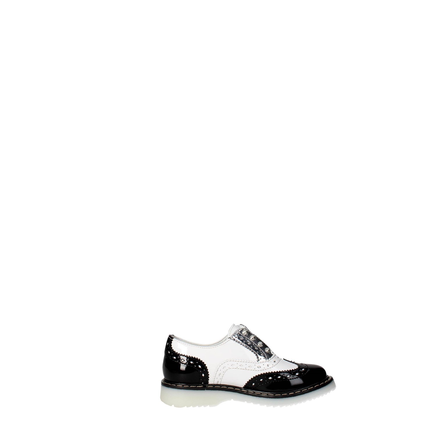 Cult Brogue Black/White Cult Shoes Brogue Black/White CLJ101541