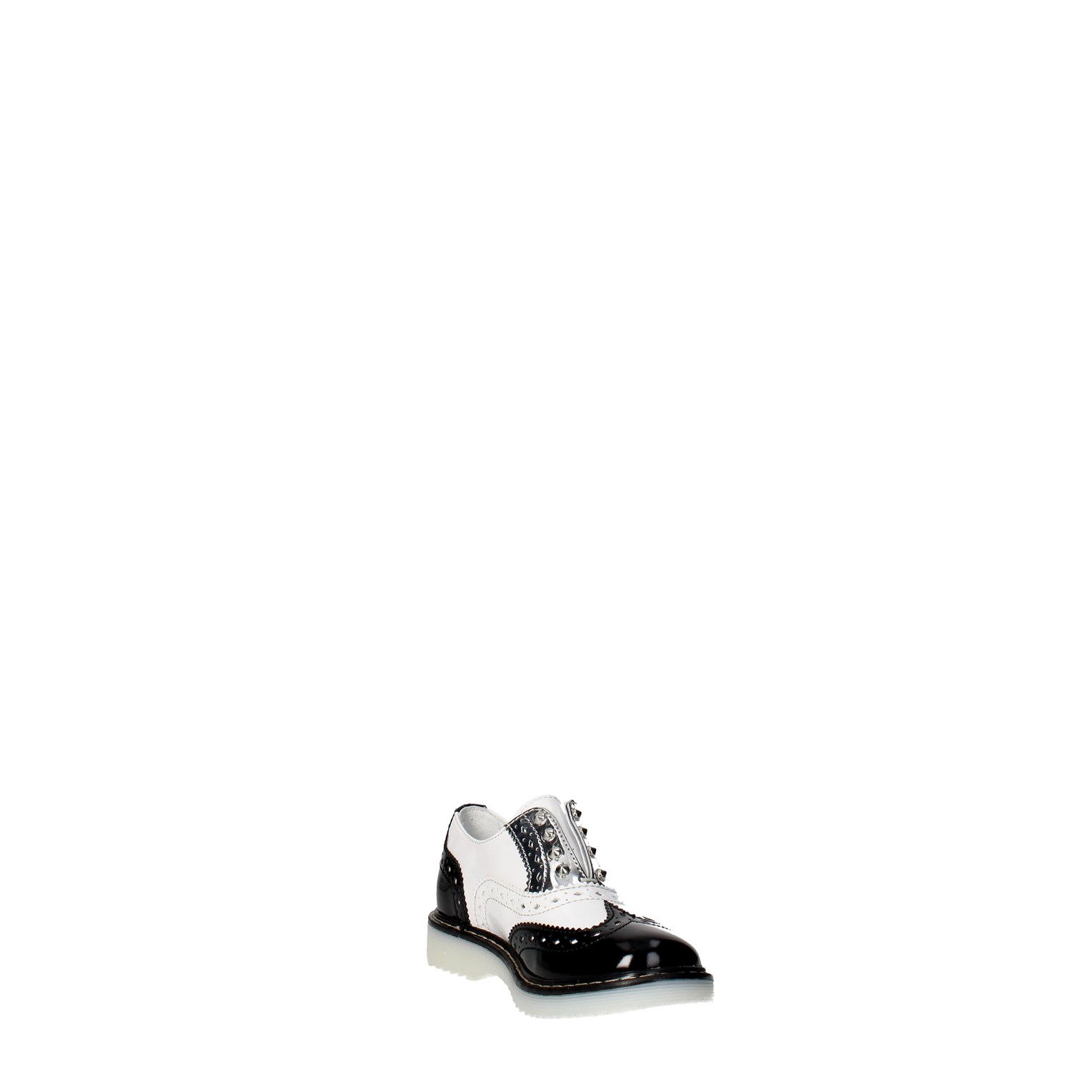 Cult Brogue Black/White Cult Shoes Brogue Black/White CLJ101541