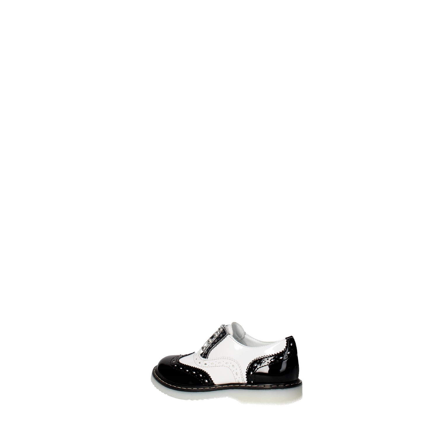 Cult Brogue Black/White Cult Shoes Brogue Black/White CLJ101541