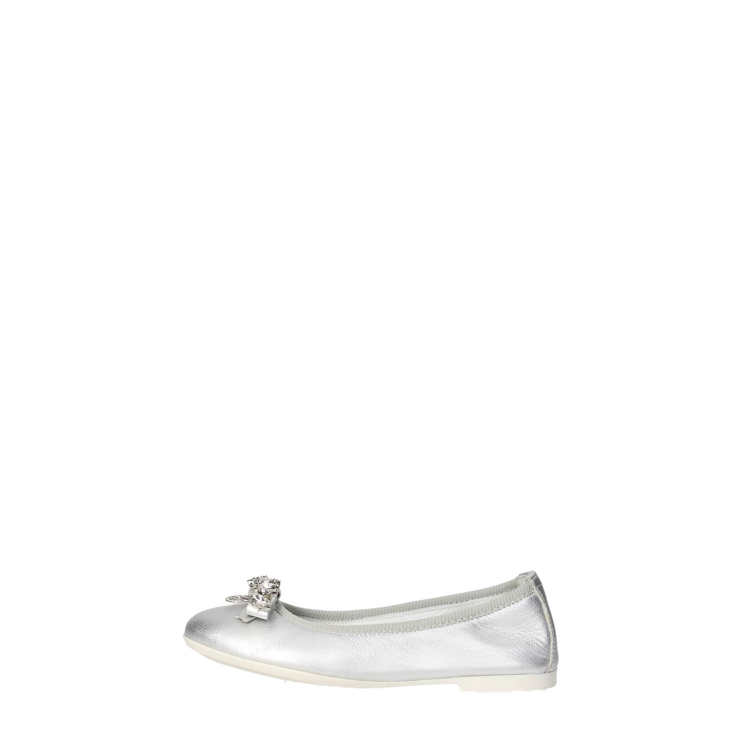 Blumarine Ballet Flats Silver Blumarine Shoes Ballet Flats Silver D1053