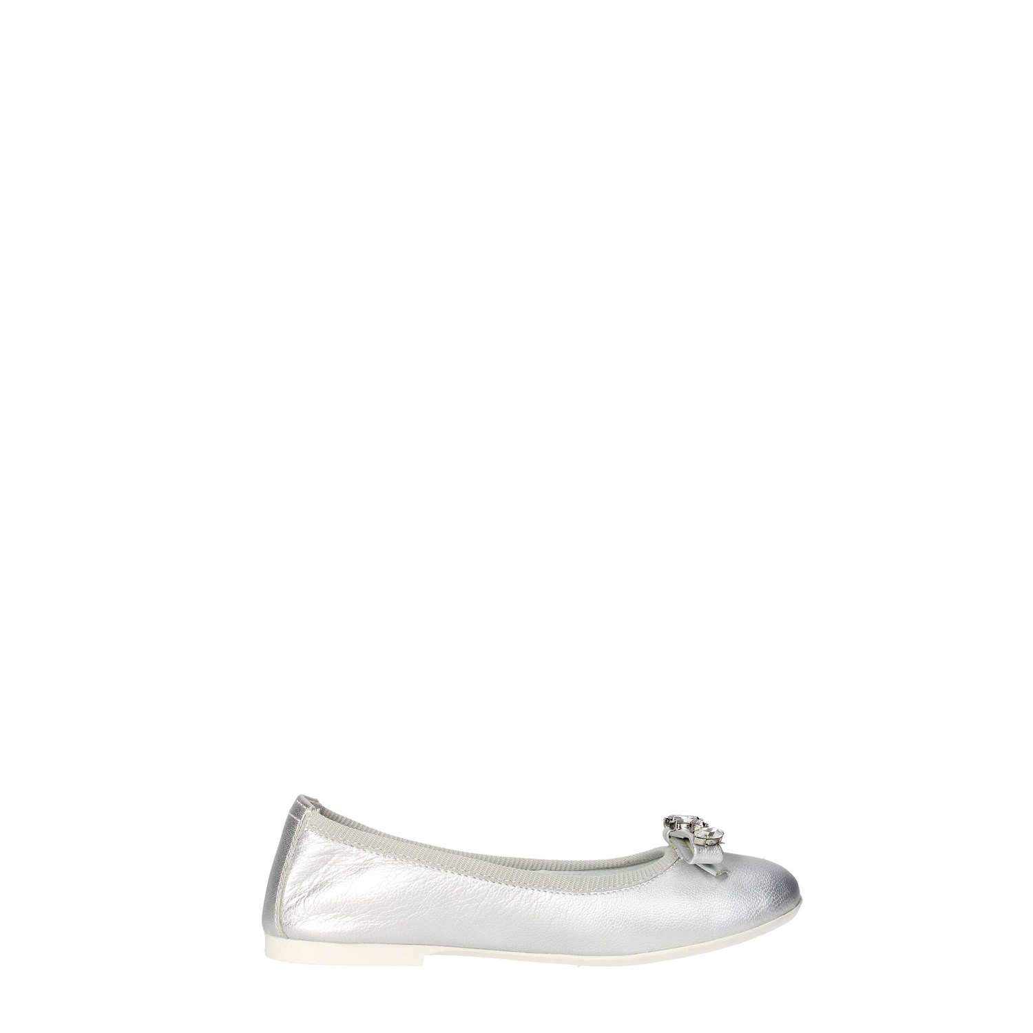 Blumarine Ballet Flats Silver Blumarine Shoes Ballet Flats Silver D1053