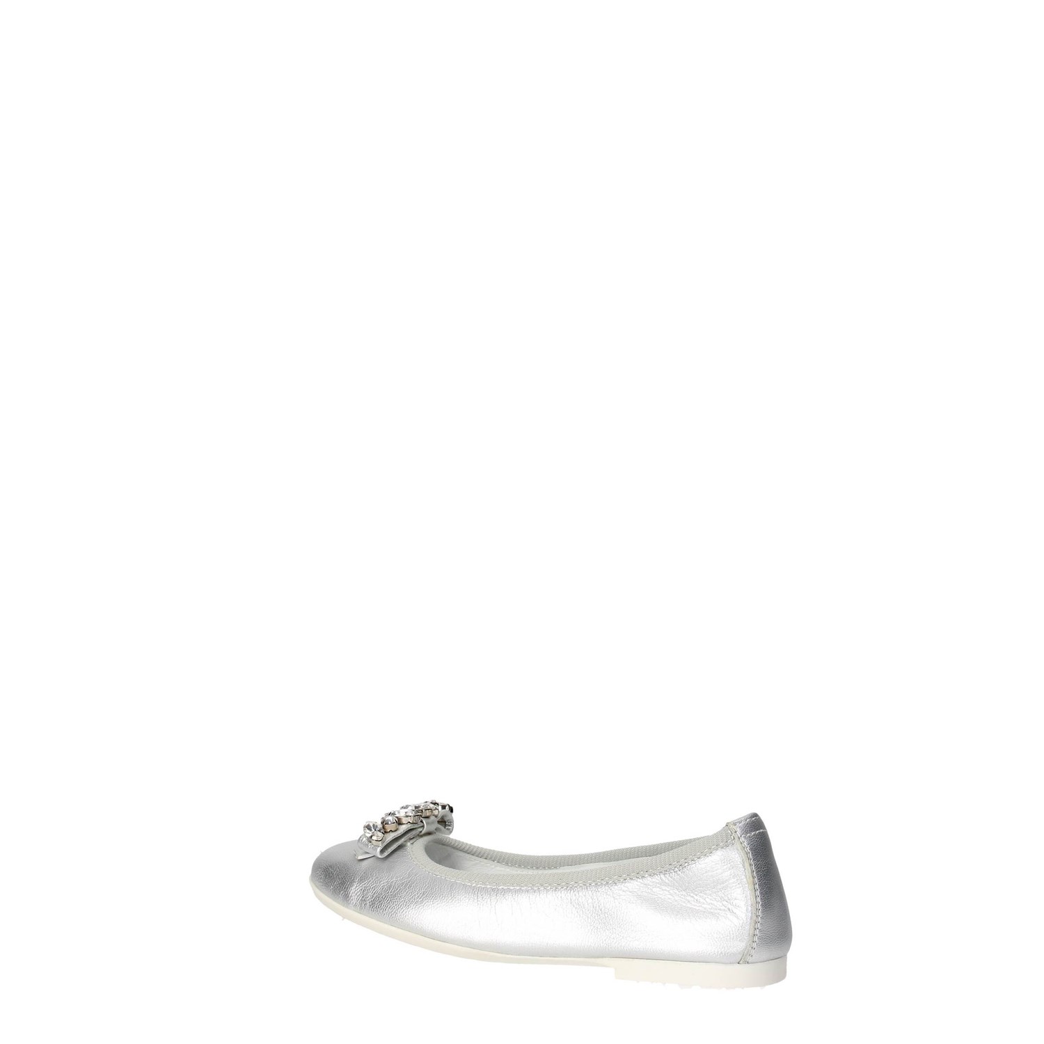 Blumarine Ballet Flats Silver Blumarine Shoes Ballet Flats Silver D1053