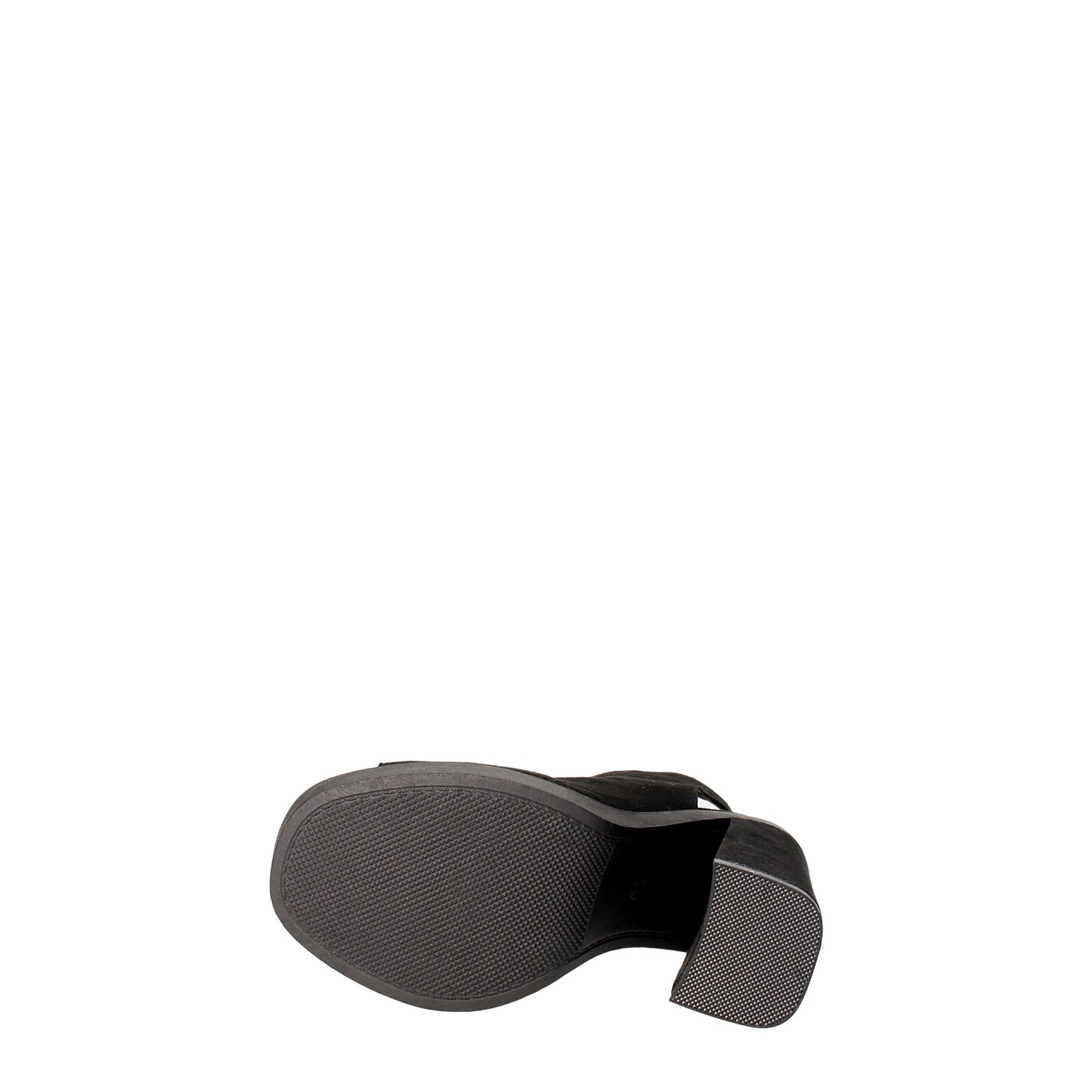 Bronx Heeled Sandals Black Bronx Shoes Heeled Sandals Black 84443-D