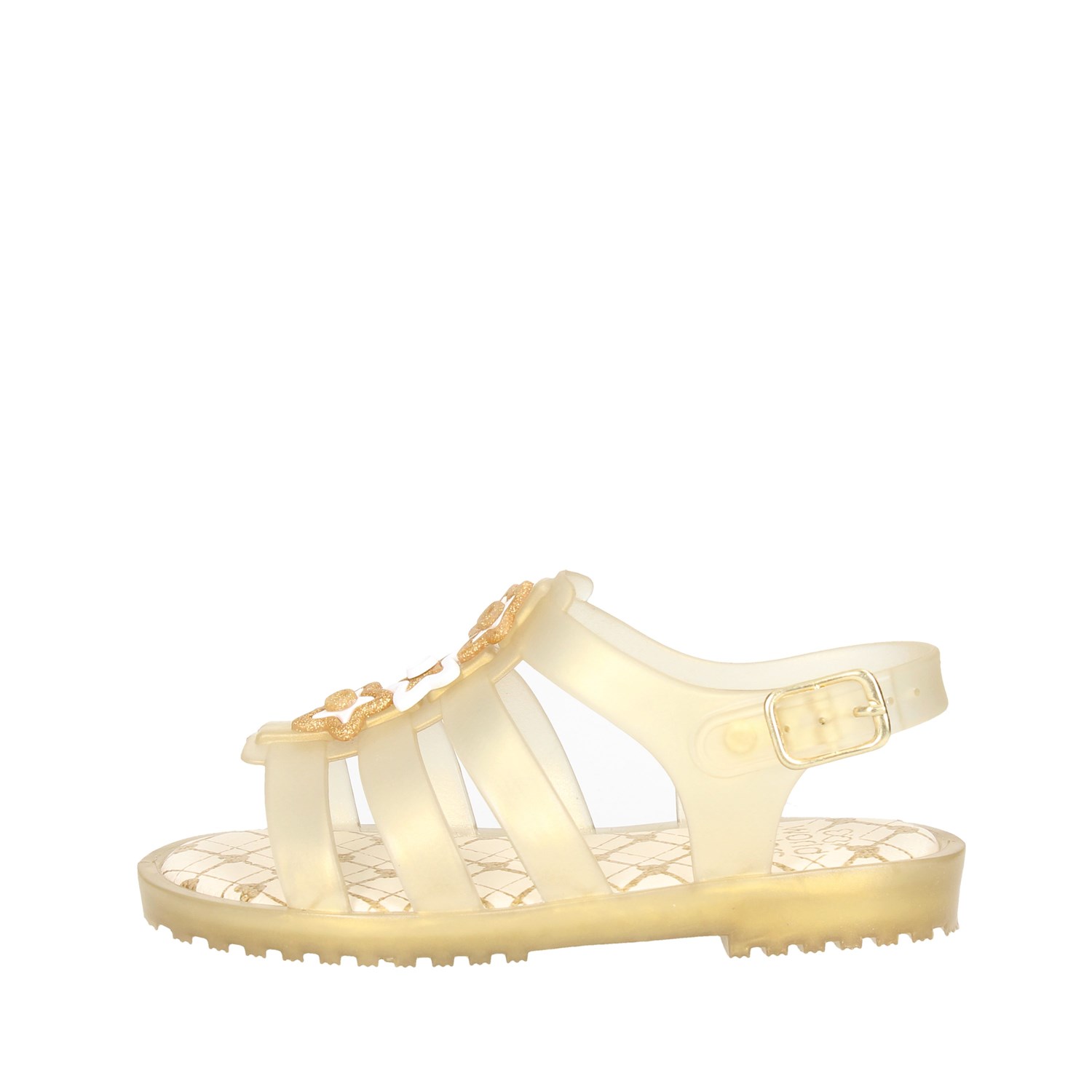 World Colors Sandal Gold World Colors Shoes Sandal Gold F128.1463