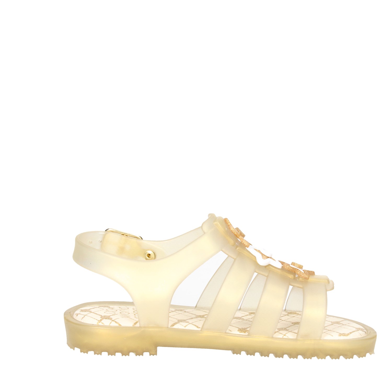 World Colors Sandal Gold World Colors Shoes Sandal Gold F128.1463