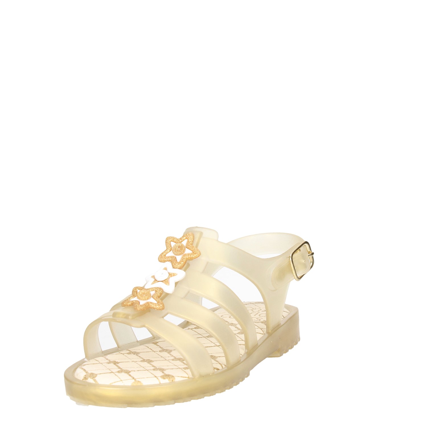 World Colors Sandal Gold World Colors Shoes Sandal Gold F128.1463