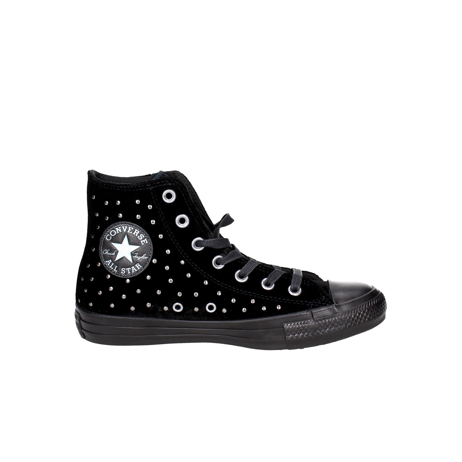 Converse Sneakers Alta Donna NERO Converse Scarpe Donna Sneakers Alta NERO 558991C