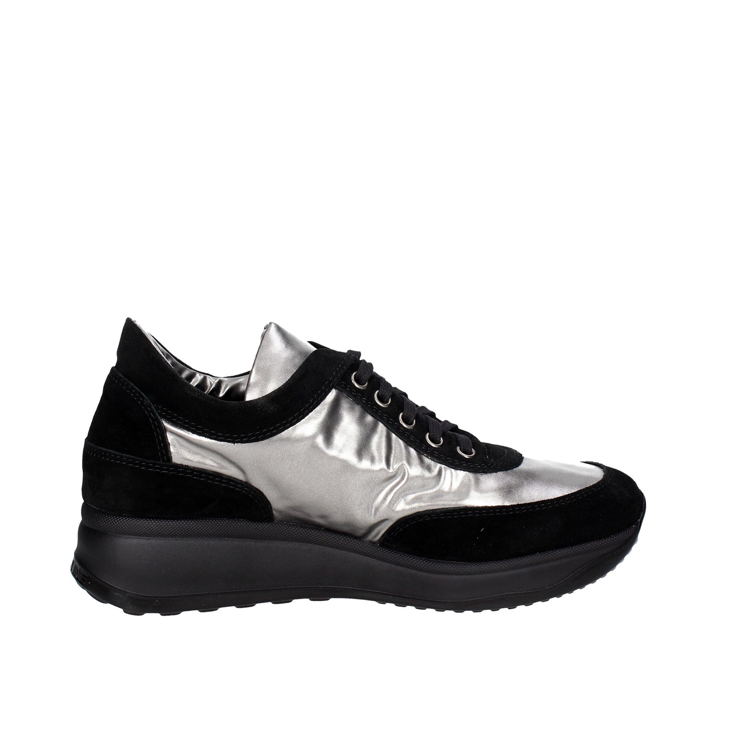 Agile By Rucoline Sneakers Black/Silver Agile By Rucoline Shoes Sneakers Black/Silver 1304(6)