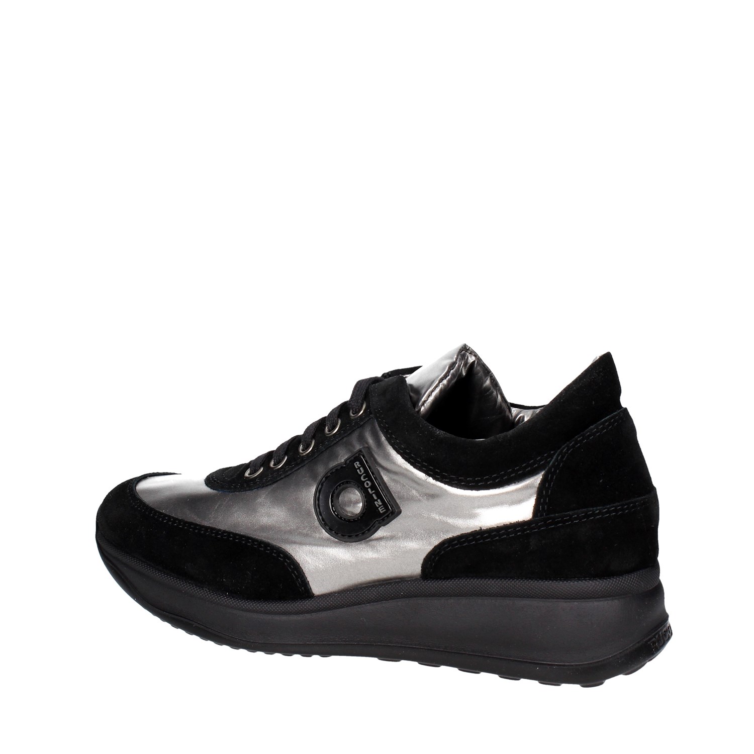 Agile By Rucoline Sneakers Black/Silver Agile By Rucoline Shoes Sneakers Black/Silver 1304(6)