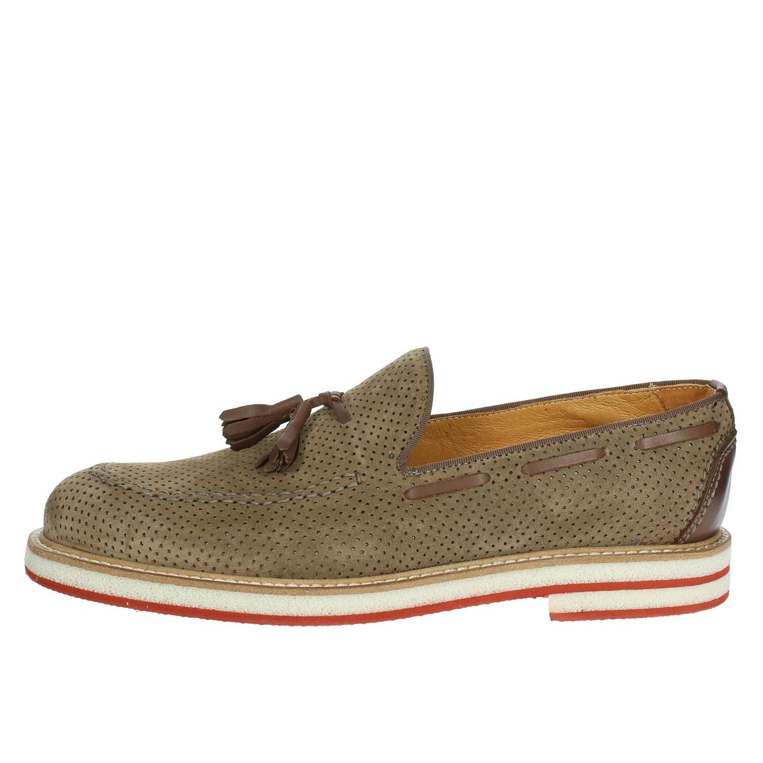 Exton Moccasin Brown Taupe Exton Shoes Moccasin Brown Taupe 675