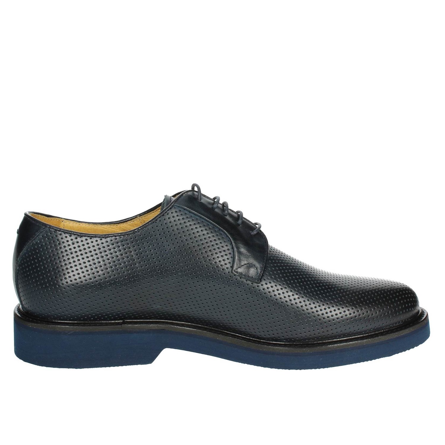 Hudson Brogue Blue Hudson Shoes Brogue Blue 930/4