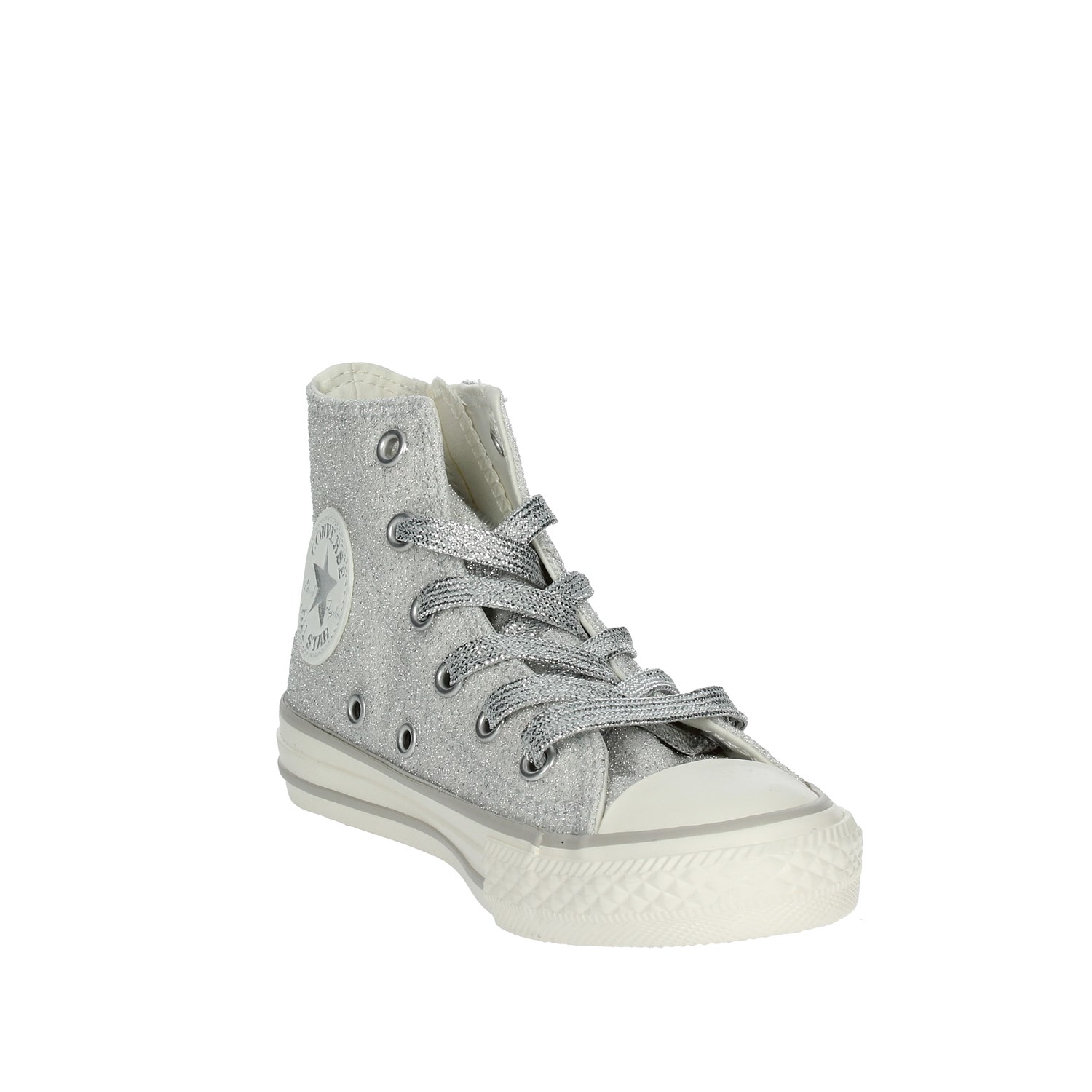 Converse 661008C Alta ARGENTO Alta 661008C Bambina Primavera/Estate e1124a Converse 661008C Alta ARGENTO Alta 661008C Bambina Primavera/Estate e1124a