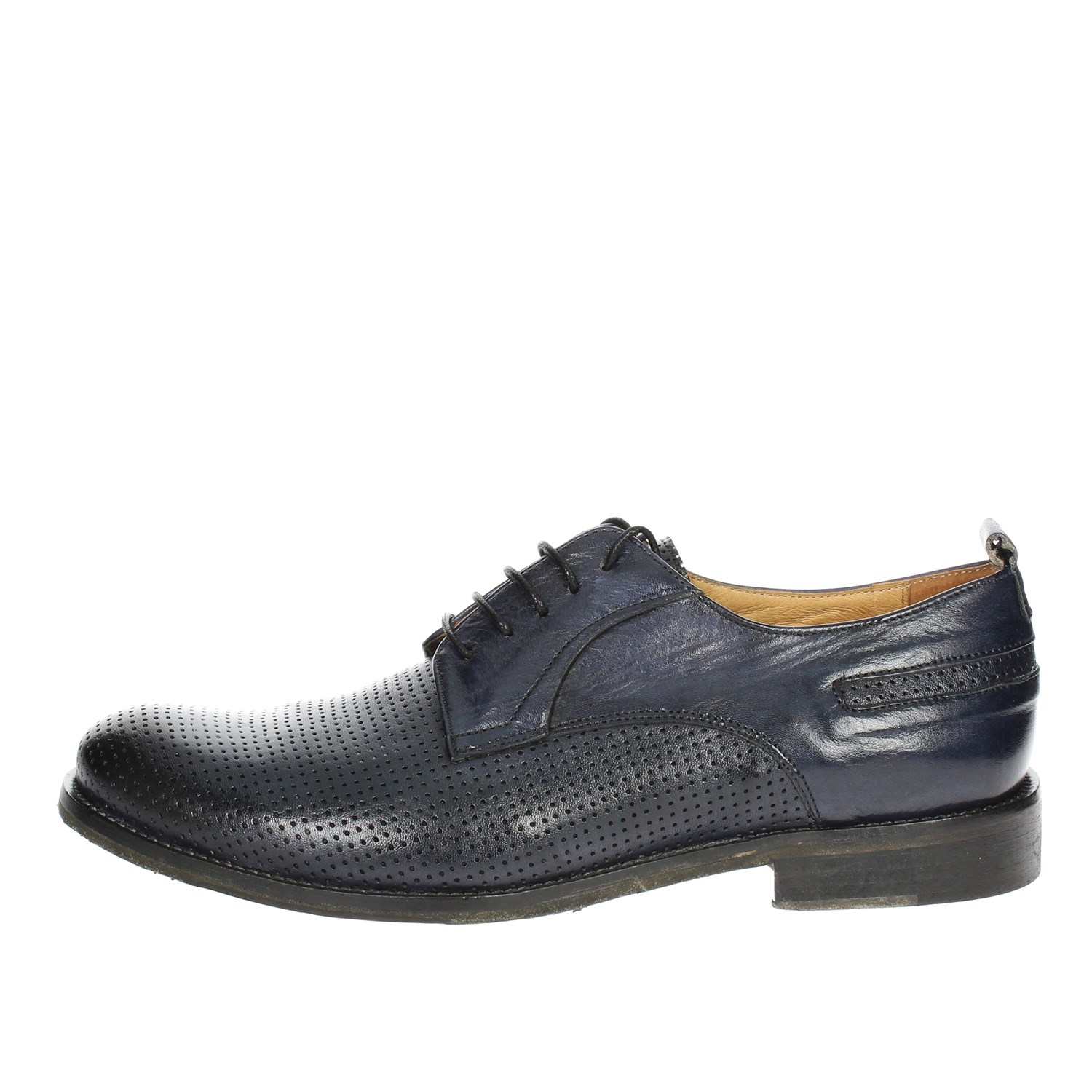 Exton Brogue Blue Exton Shoes Brogue Blue 9430