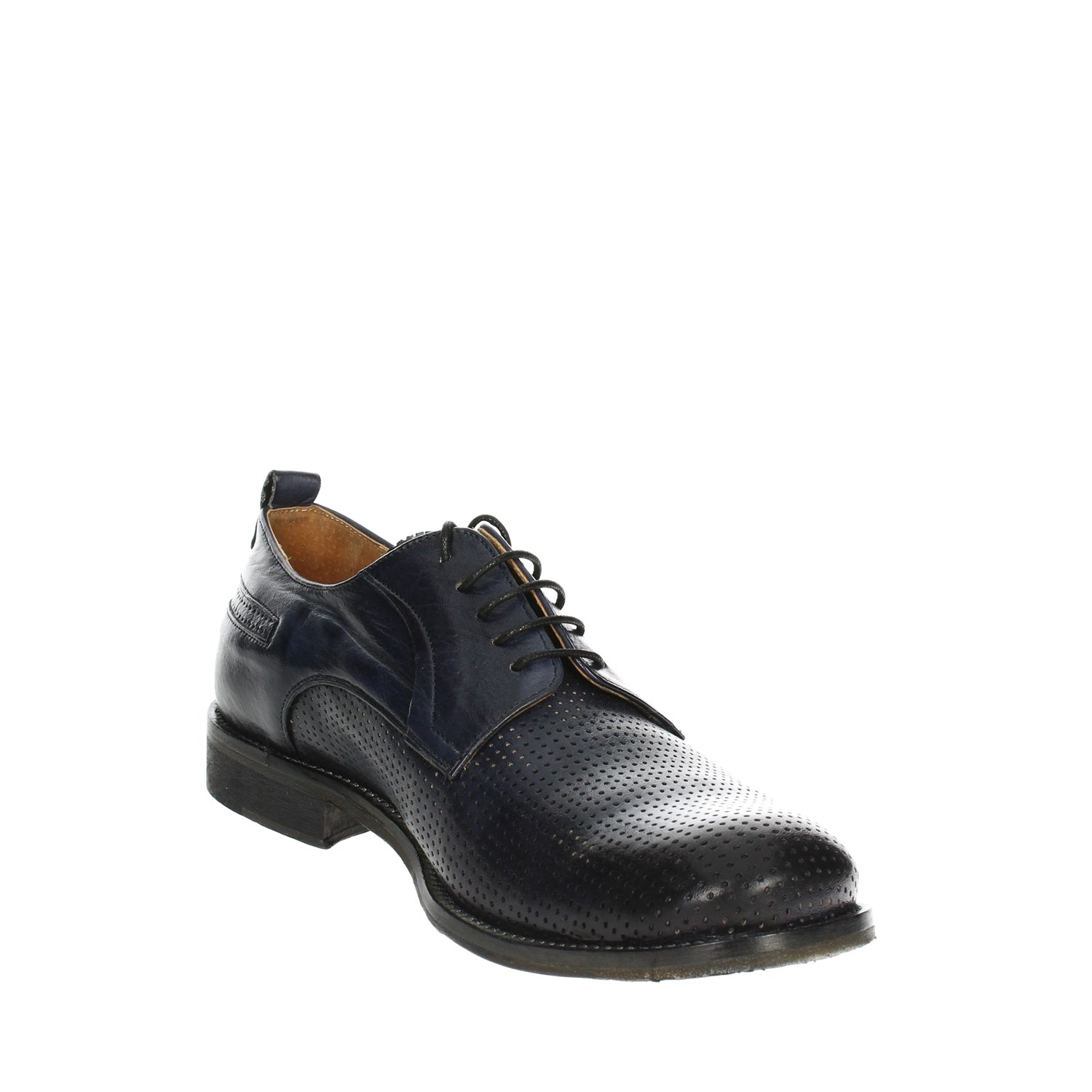 Exton Brogue Blue Exton Shoes Brogue Blue 9430