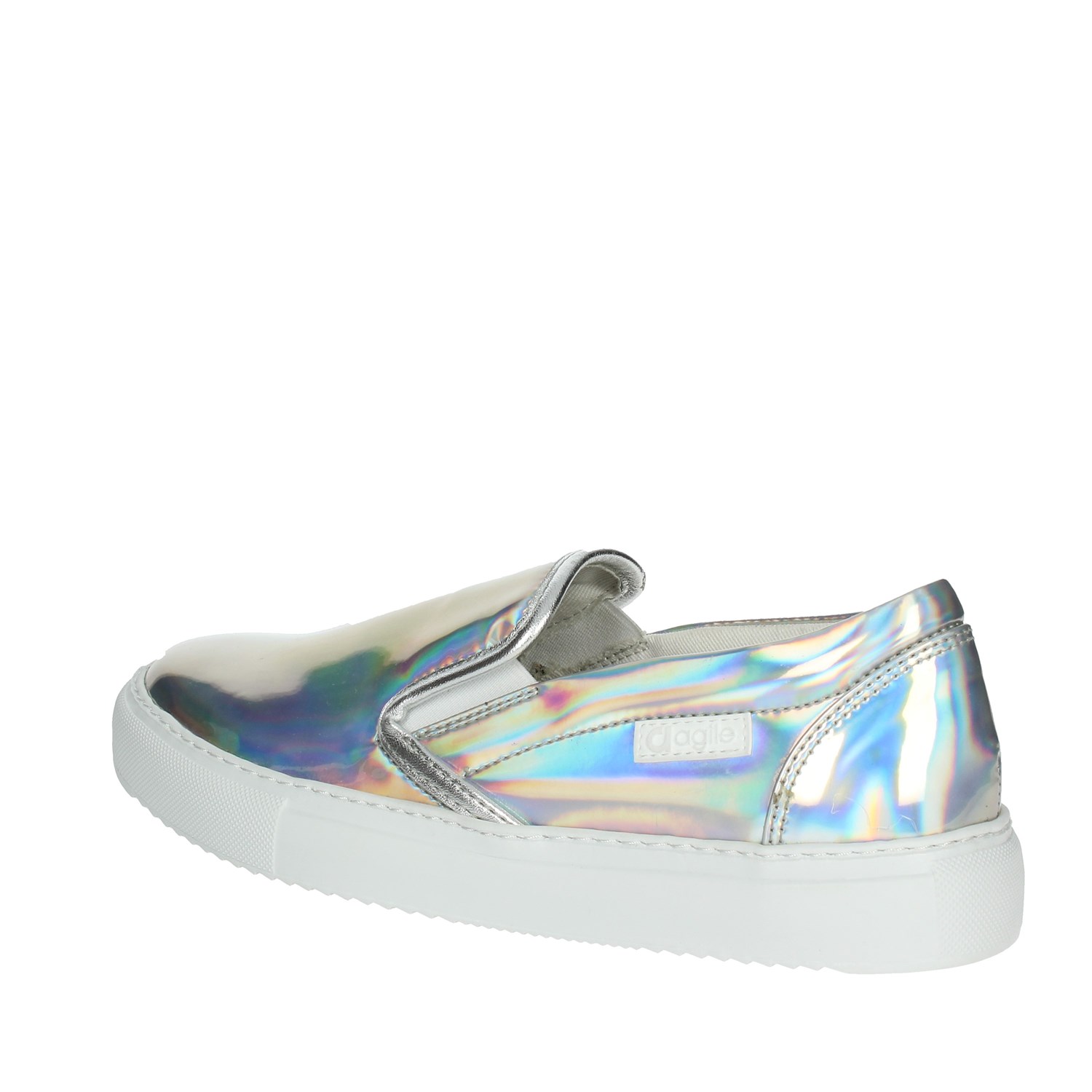Agile By Rucoline Slip-on Shoes Silver Agile By Rucoline Shoes Slip-on Shoes Silver 2813(62-A)