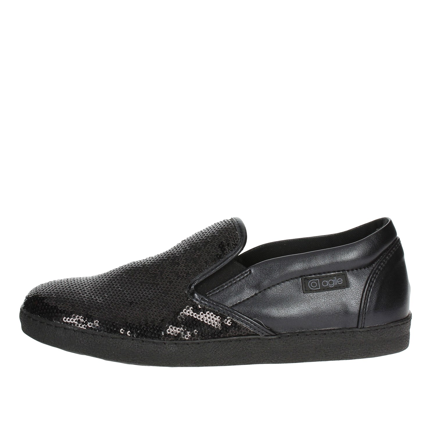 Agile By Rucoline Slip-on Shoes Black Agile By Rucoline Shoes Slip-on Shoes Black 2813(65-A)