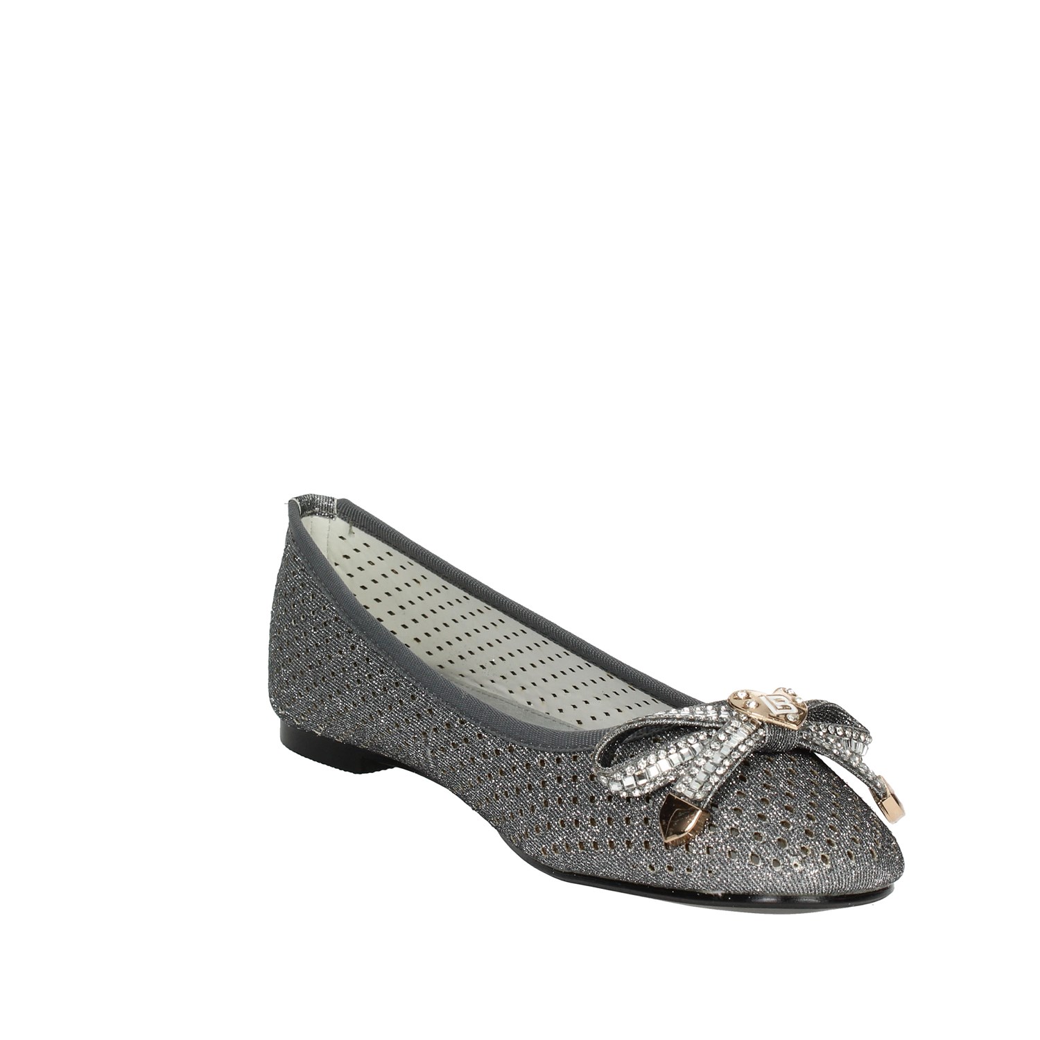 Laura Biagiotti Ballet Flats Silver Laura Biagiotti Shoes Ballet Flats Silver 709