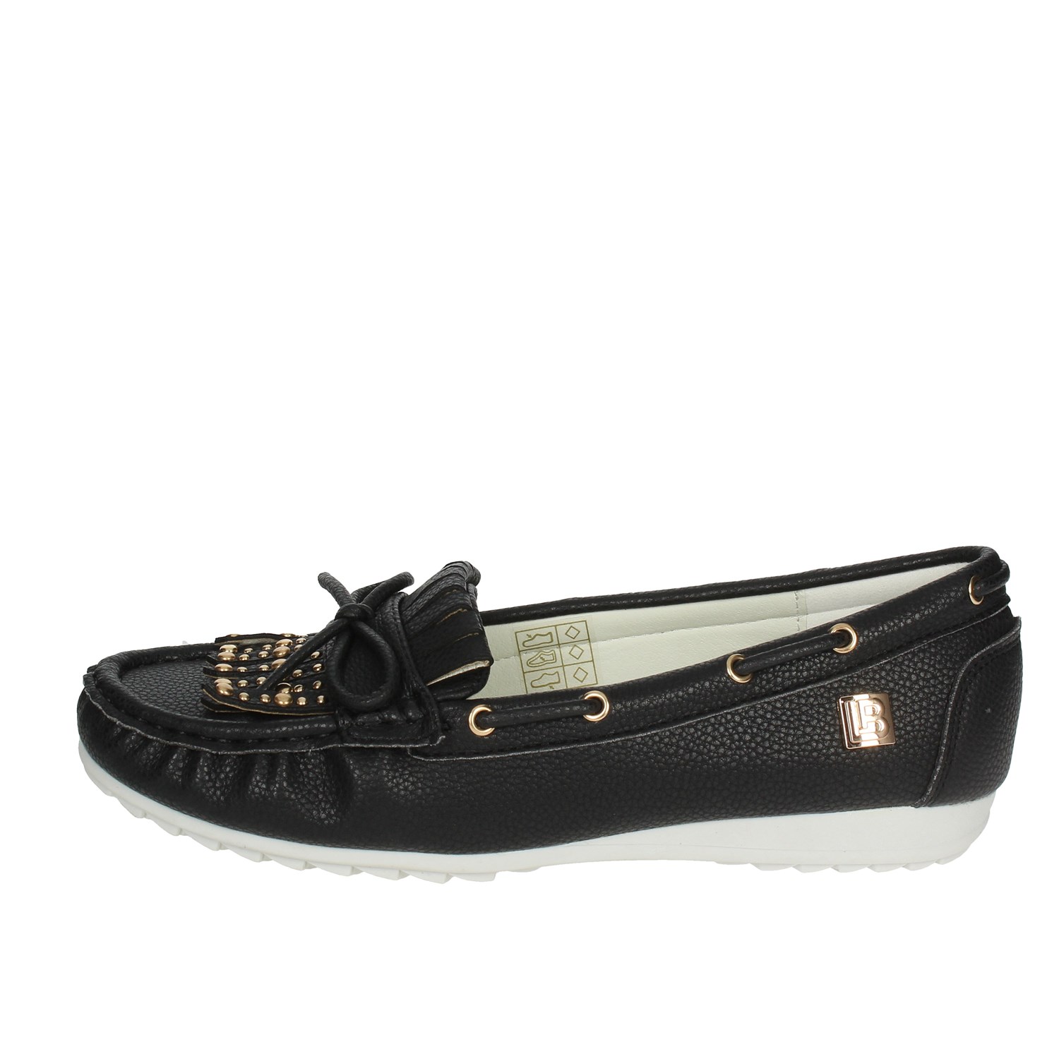 Laura Biagiotti Moccasin Black Laura Biagiotti Shoes Moccasin Black 730