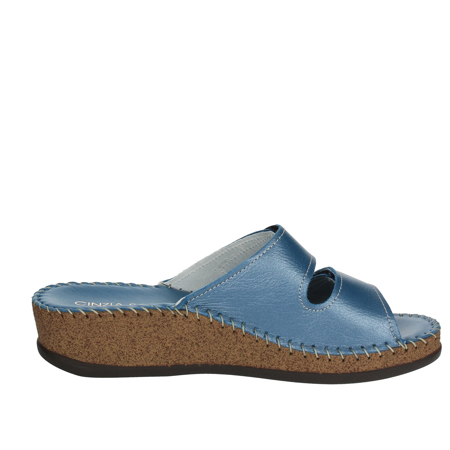 Donna Cinzia 003 Soft estate Primavera Iu800113 Azzurro Ciabatta nAOXAxW