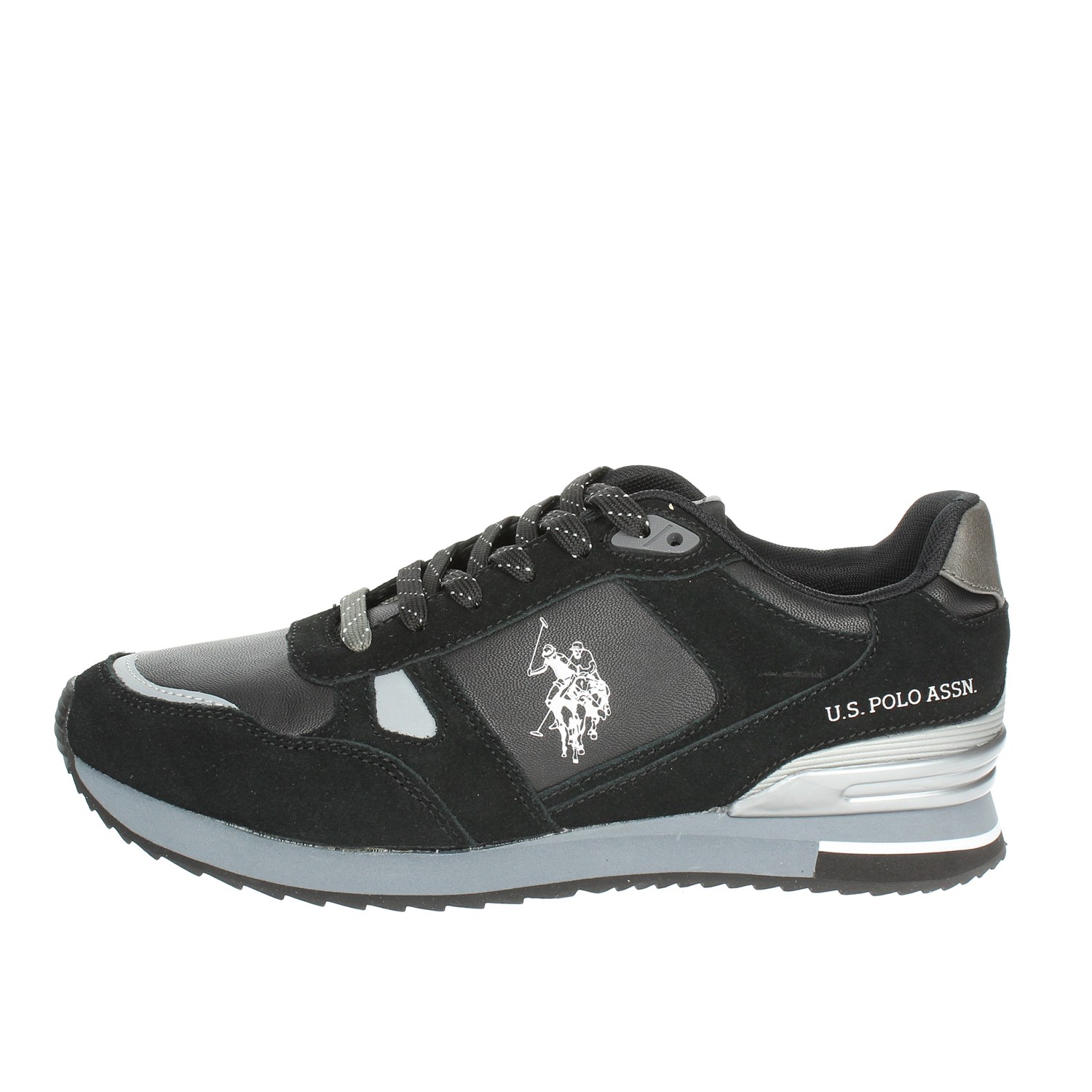 U.s. Polo Assn Sneakers Bassa Uomo NERO U.s. Polo Assn Scarpe Uomo Sneakers Bassa NERO FERRY4083W8/SY1