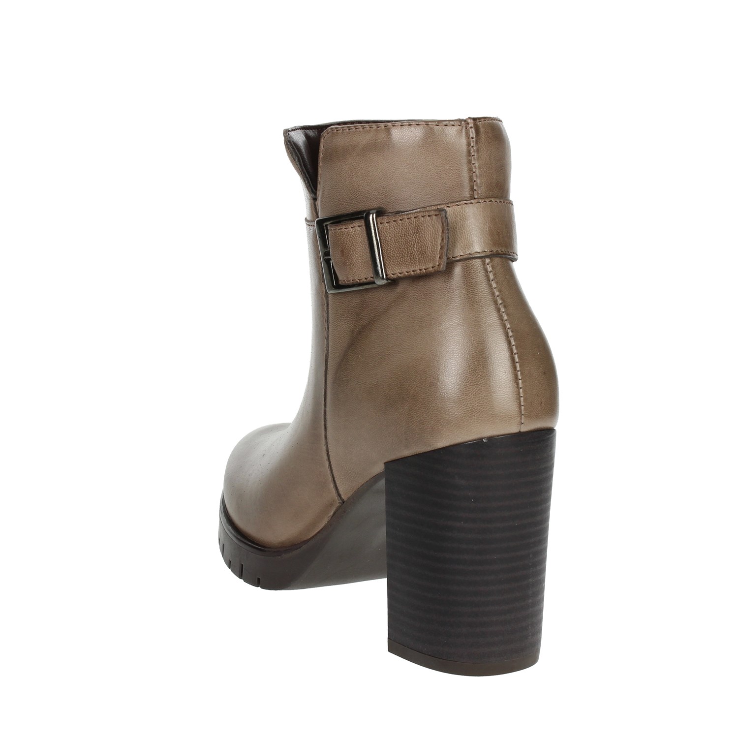 Marko' Heeled Ankle Boots Brown Taupe Marko' Shoes Heeled Ankle Boots Brown Taupe 882075