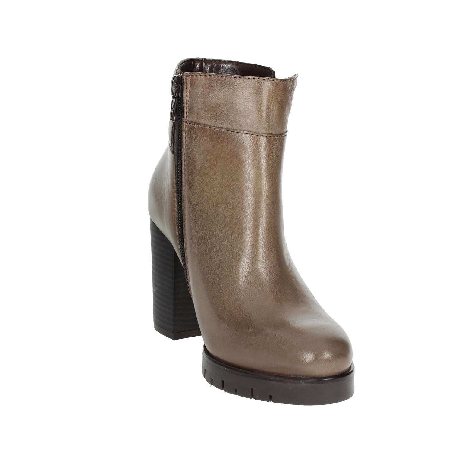 Marko' Heeled Ankle Boots Brown Taupe Marko' Shoes Heeled Ankle Boots Brown Taupe 882075