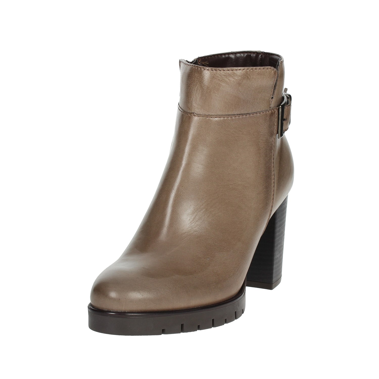 Marko' Heeled Ankle Boots Brown Taupe Marko' Shoes Heeled Ankle Boots Brown Taupe 882075