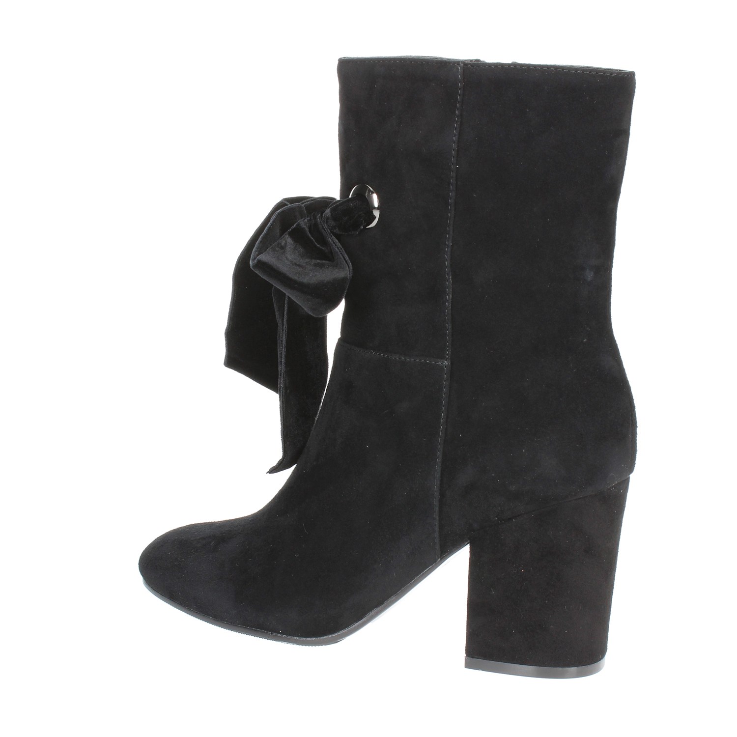 Luciano Barachini Heeled Ankle Boots Black Luciano Barachini Shoes Heeled Ankle Boots Black BB241A