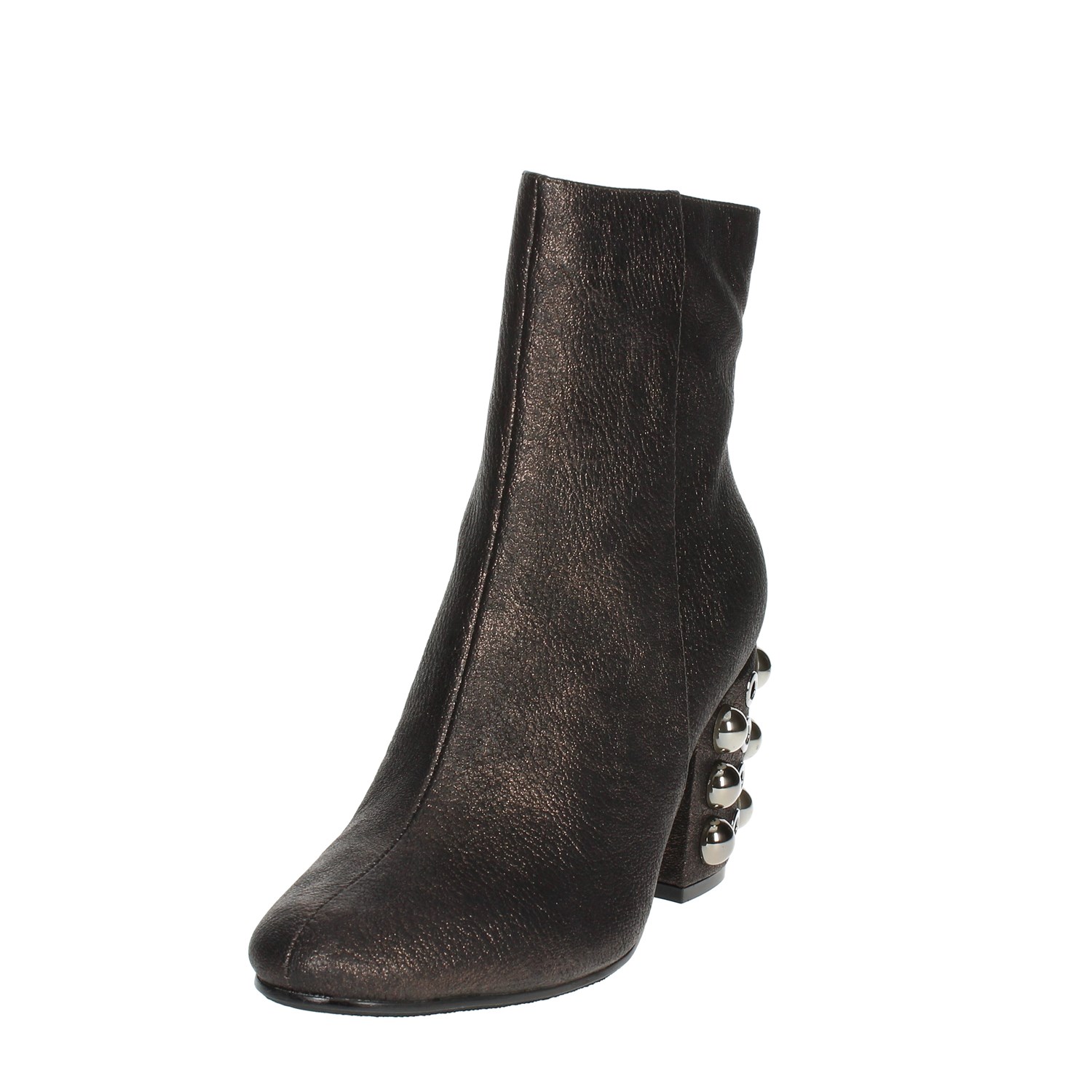Luciano Barachini Heeled Ankle Boots Bronze Luciano Barachini Shoes Heeled Ankle Boots Bronze BB242U
