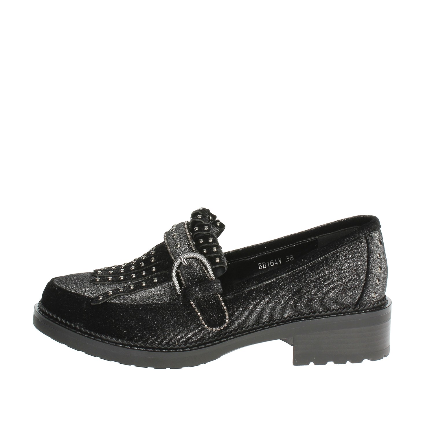 Luciano Barachini Moccasin Charcoal grey Luciano Barachini Shoes Moccasin Charcoal grey BB164V