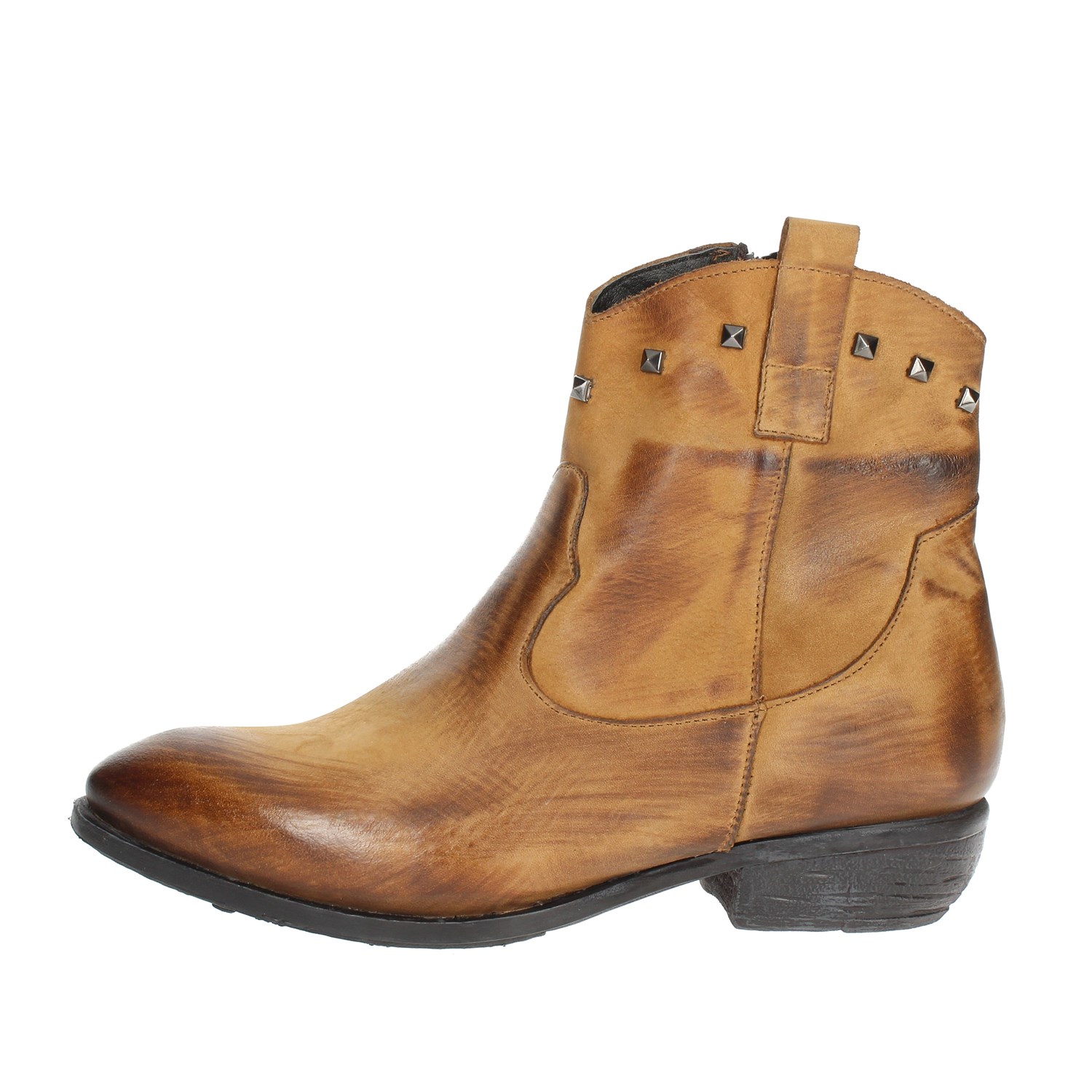 Tfa Heeled Ankle Boots Brown leather Tfa Shoes Heeled Ankle Boots Brown leather STELLA2