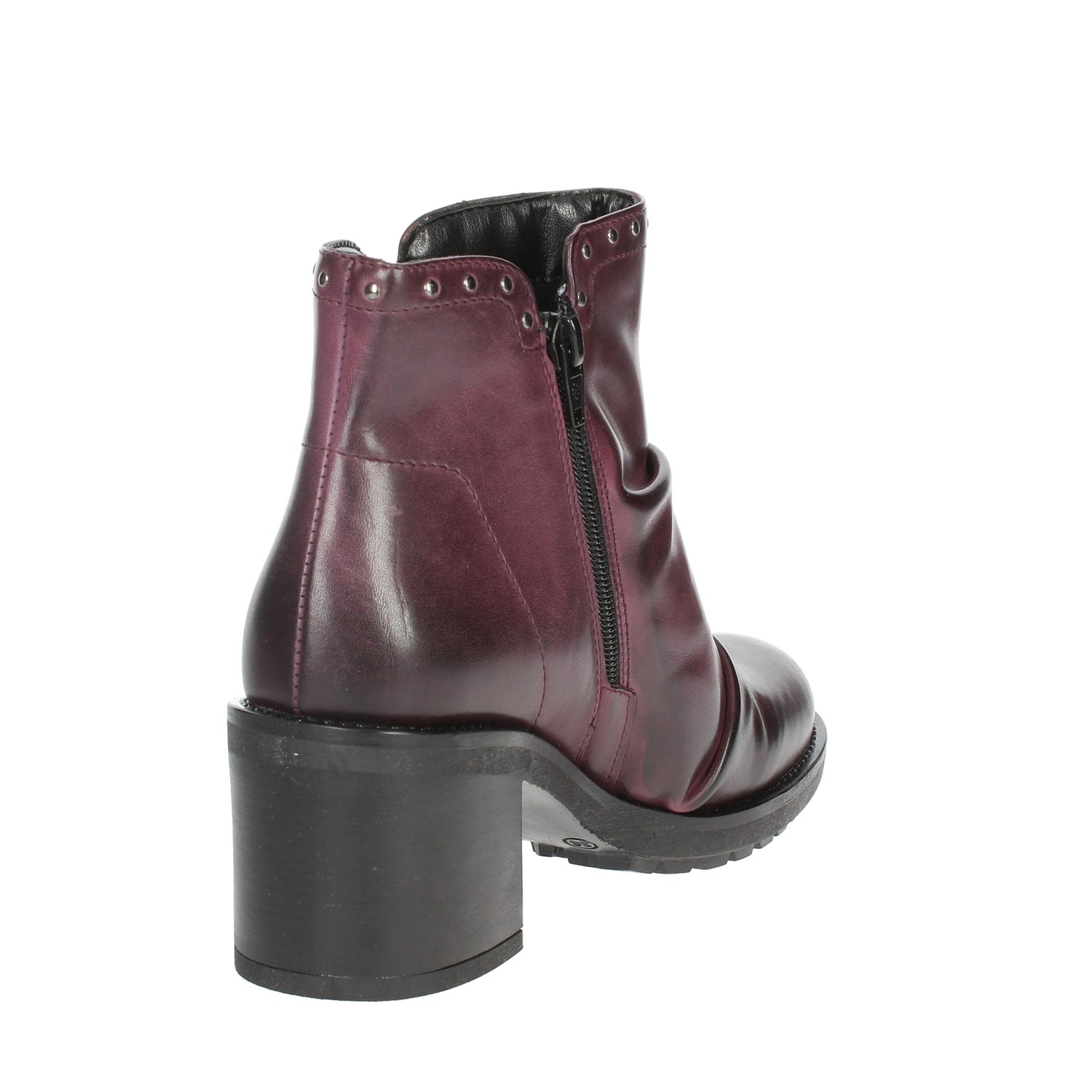 Marko' Heeled Ankle Boots Burgundy Marko' Shoes Heeled Ankle Boots Burgundy 857020
