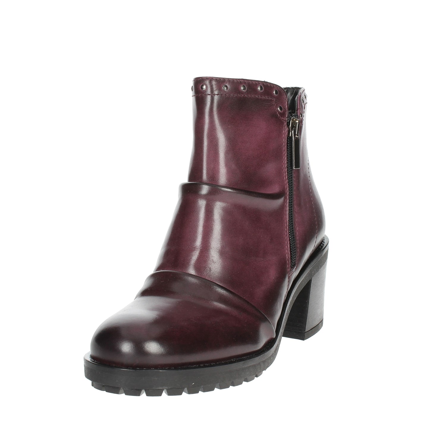 Marko' Heeled Ankle Boots Burgundy Marko' Shoes Heeled Ankle Boots Burgundy 857020