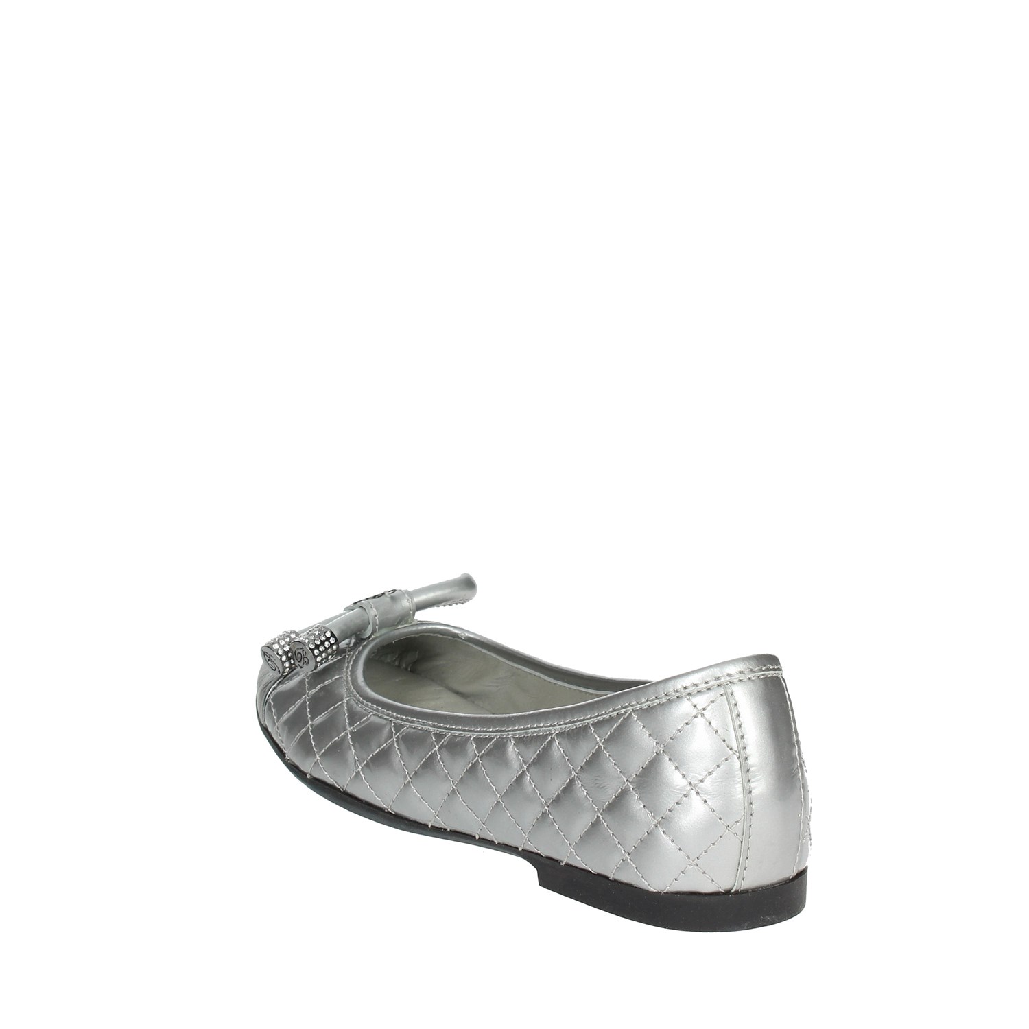 Blumarine Ballet Flats Silver Blumarine Shoes Ballet Flats Silver D2059