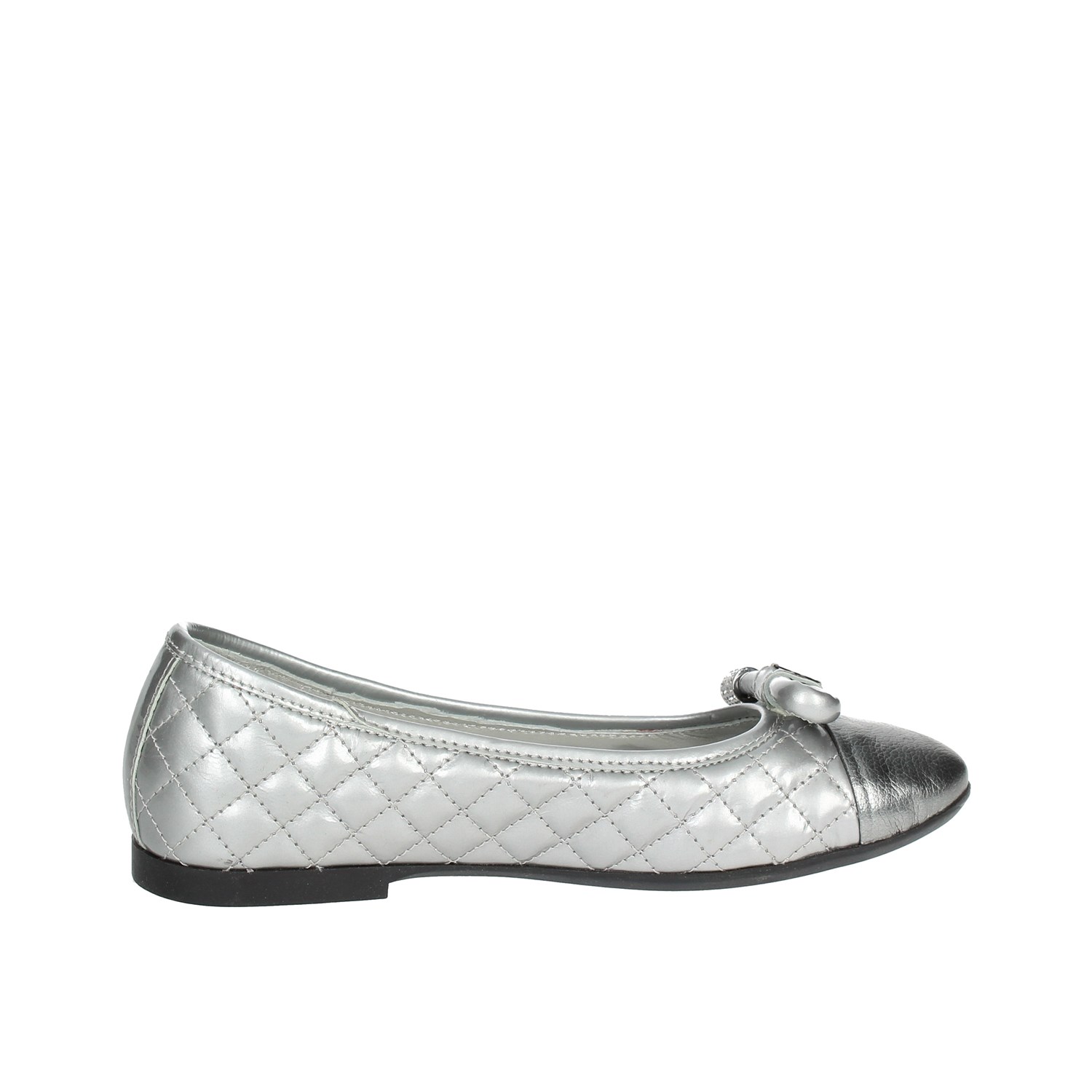 Blumarine Ballet Flats Silver Blumarine Shoes Ballet Flats Silver D2059