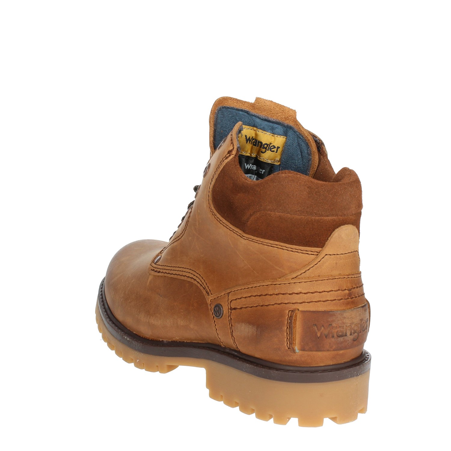Wrangler Boots Brown leather Wrangler Shoes Boots Brown leather WM182004