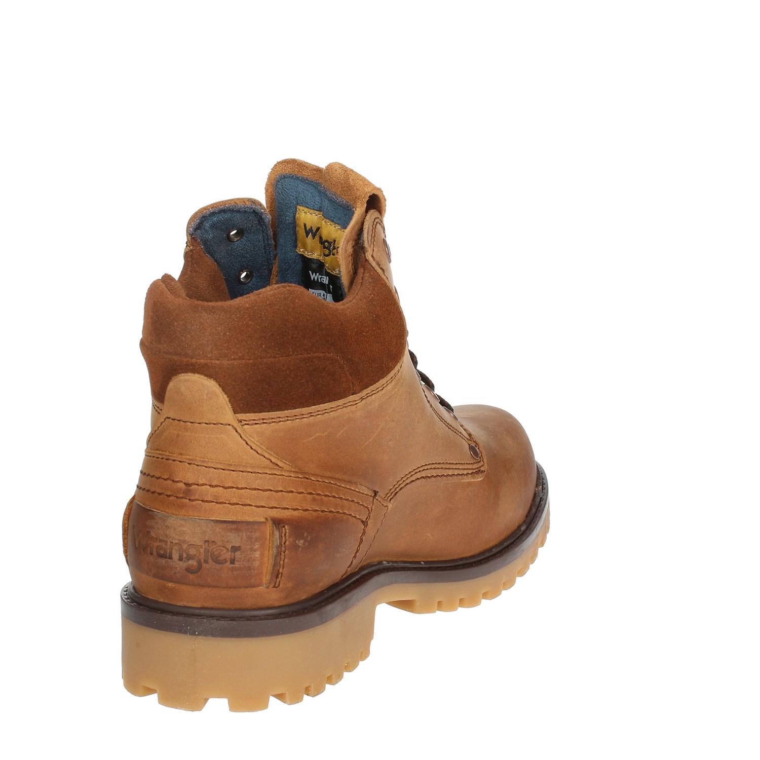 Wrangler Boots Brown leather Wrangler Shoes Boots Brown leather WM182004