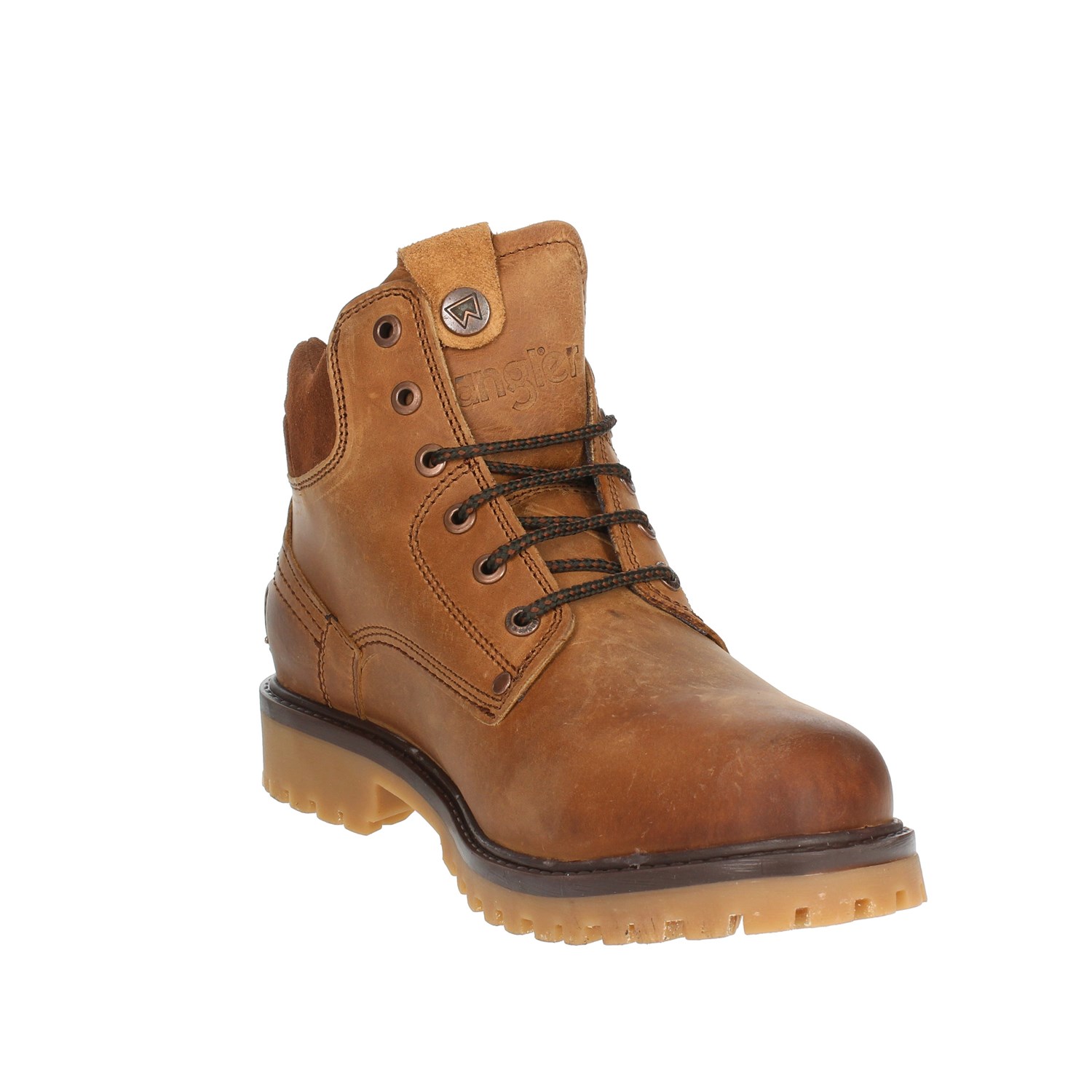 Wrangler Boots Brown leather Wrangler Shoes Boots Brown leather WM182004