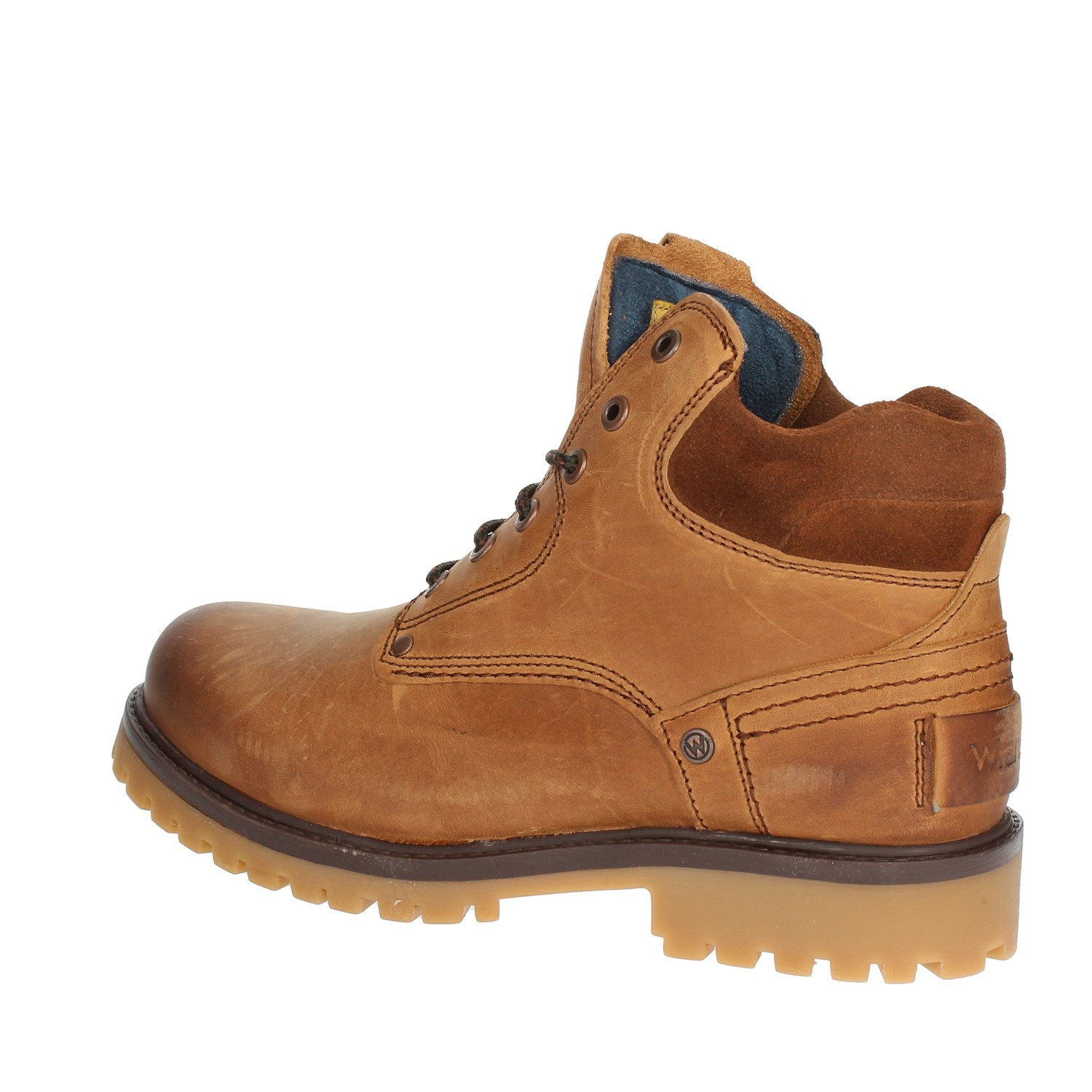 Wrangler Boots Brown leather Wrangler Shoes Boots Brown leather WM182004