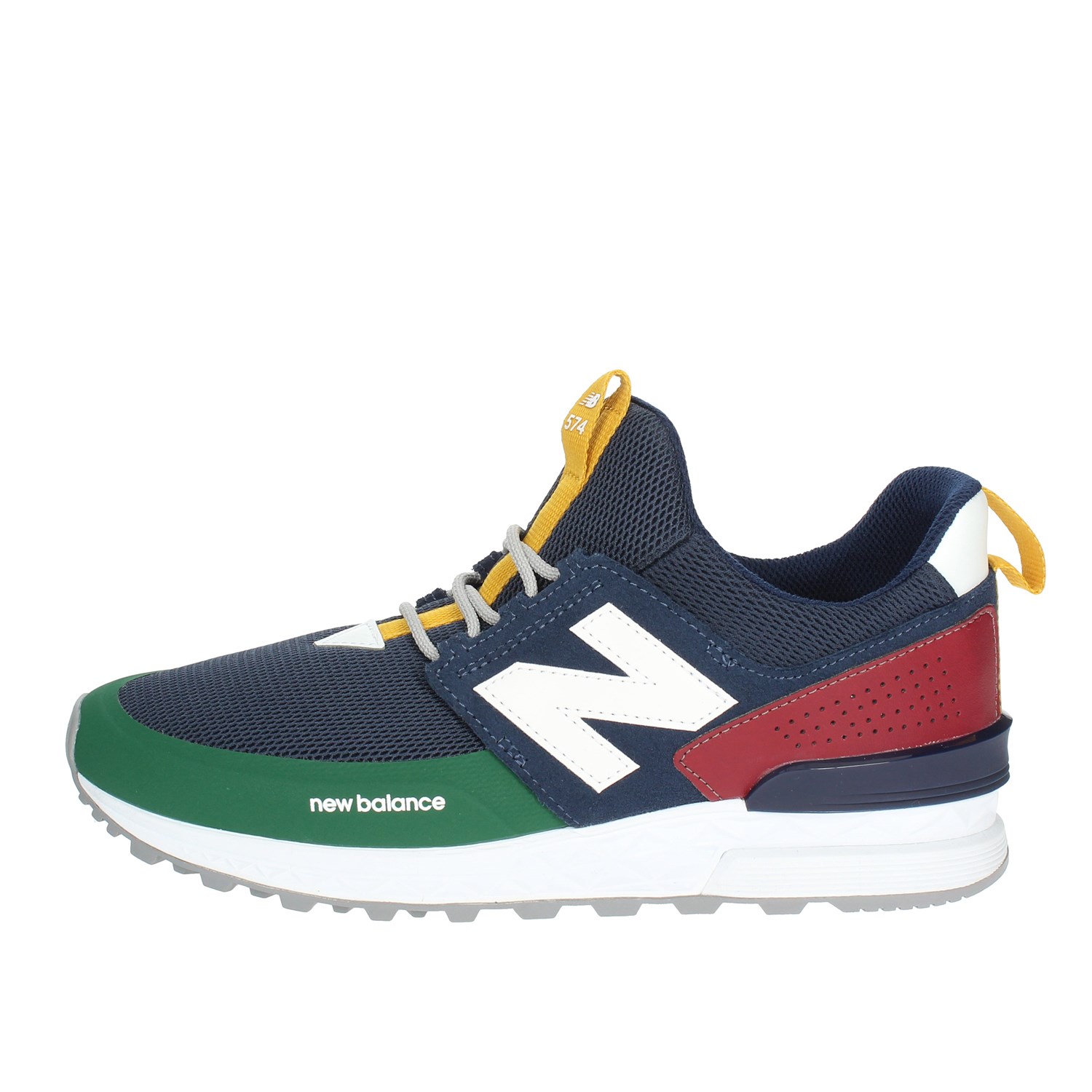 New Balance Low Sneakers Blue/Green New Balance Shoes Low Sneakers Blue/Green MS574DTZ